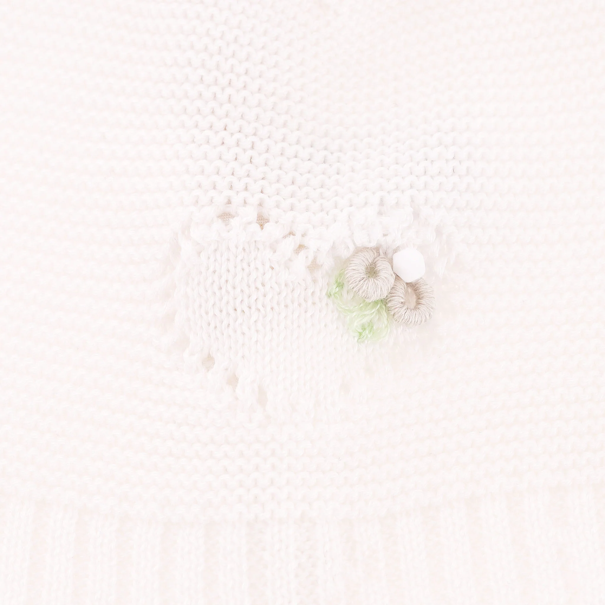 Bimbalo Baby Girl Cotton Knitted Hat. Size 9M - Image 5