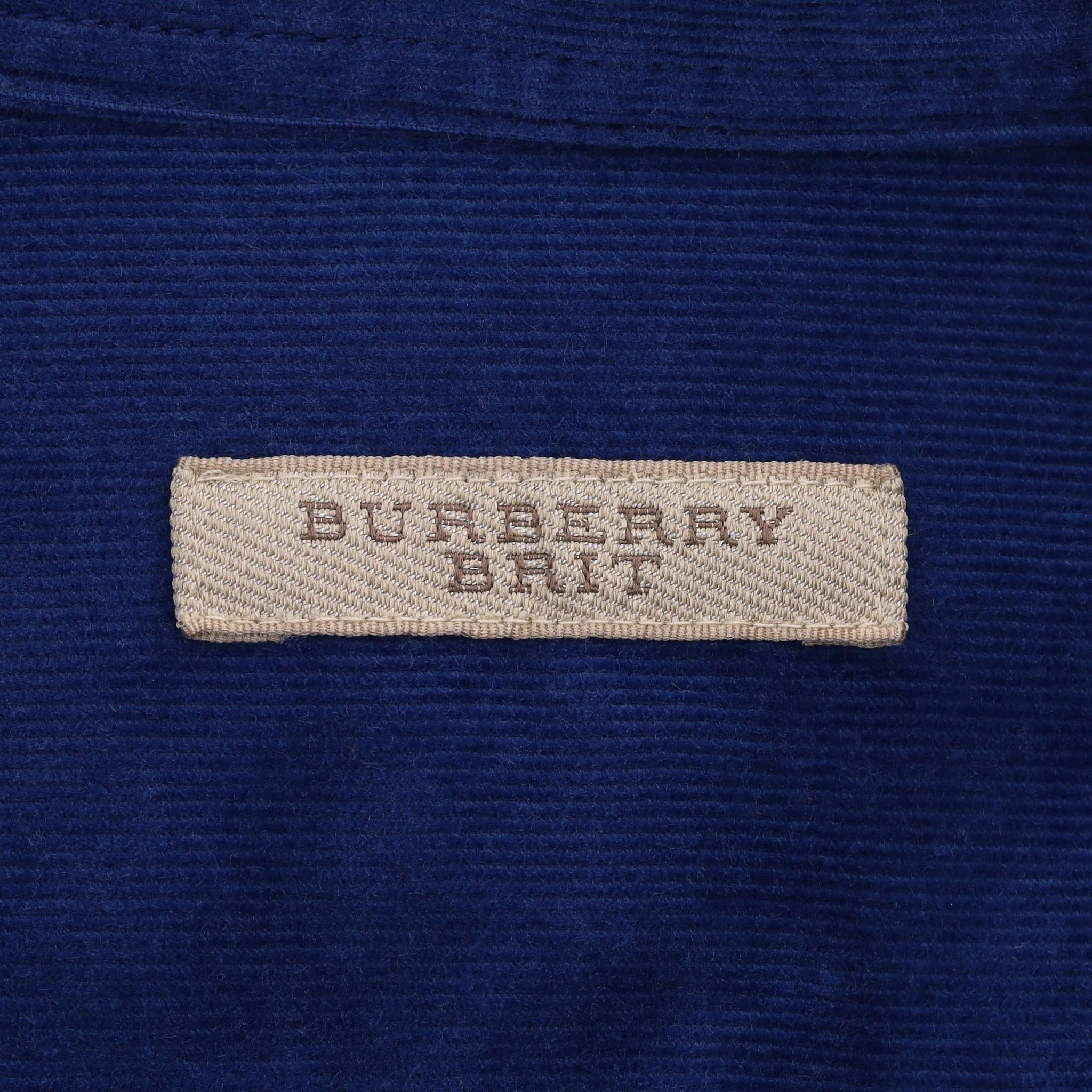 Burberry Brit Cotton Corduroy Shirt. Size M - Image 6