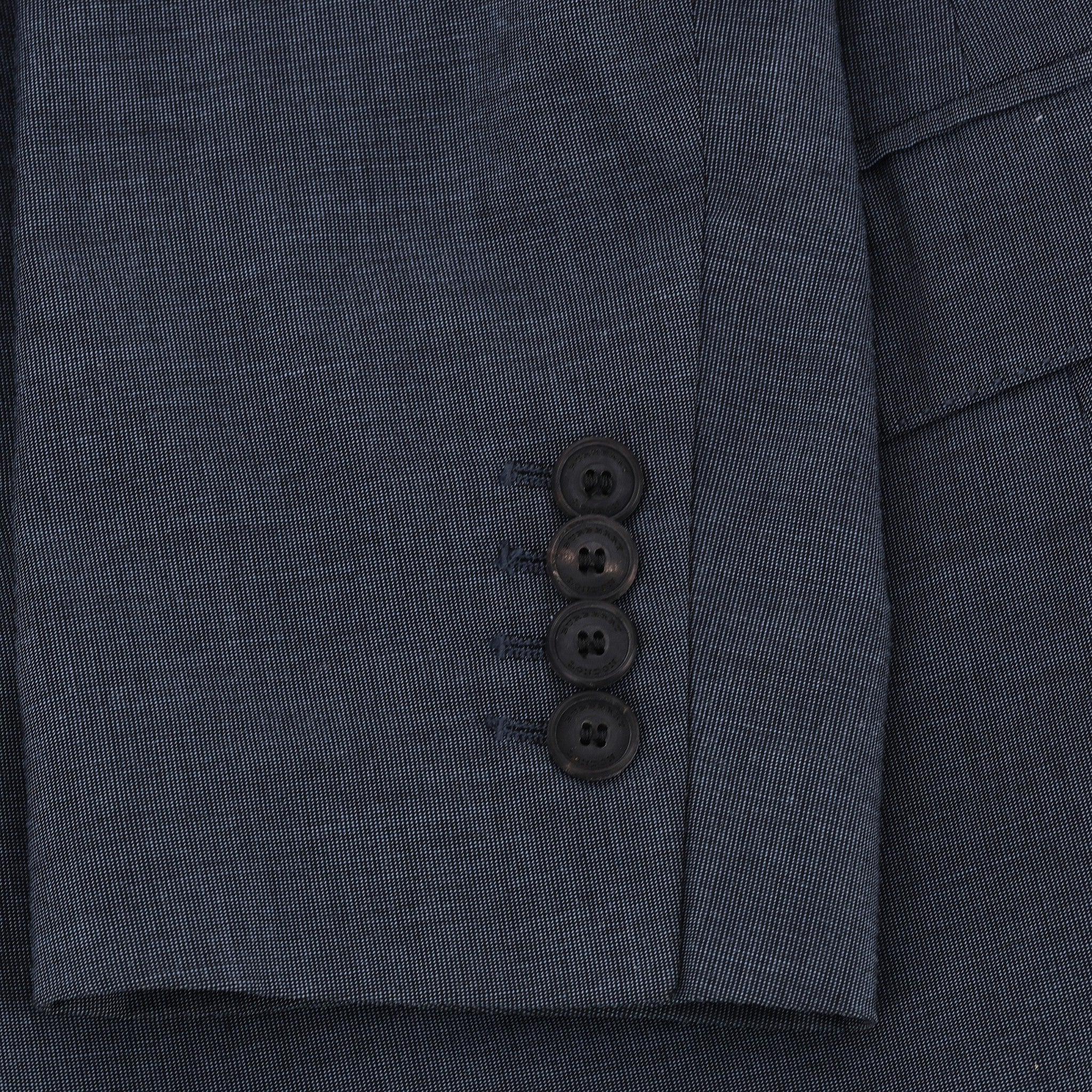 Burberry London Cotton & Silk Blend Trouser Suit Jacket. Size 54IT - Image 5