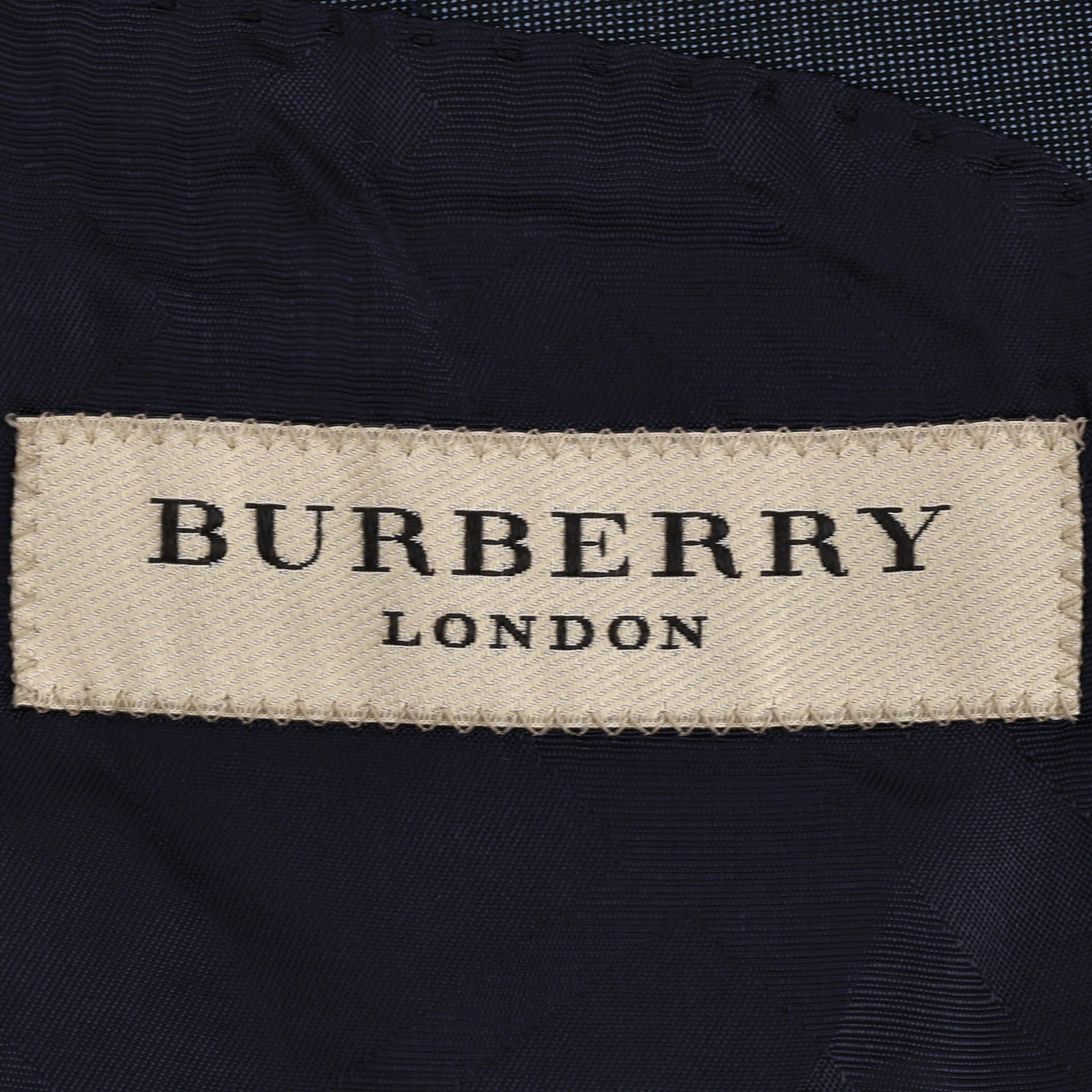Burberry London Cotton & Silk Blend Trouser Suit Jacket. Size 54IT - Image 6