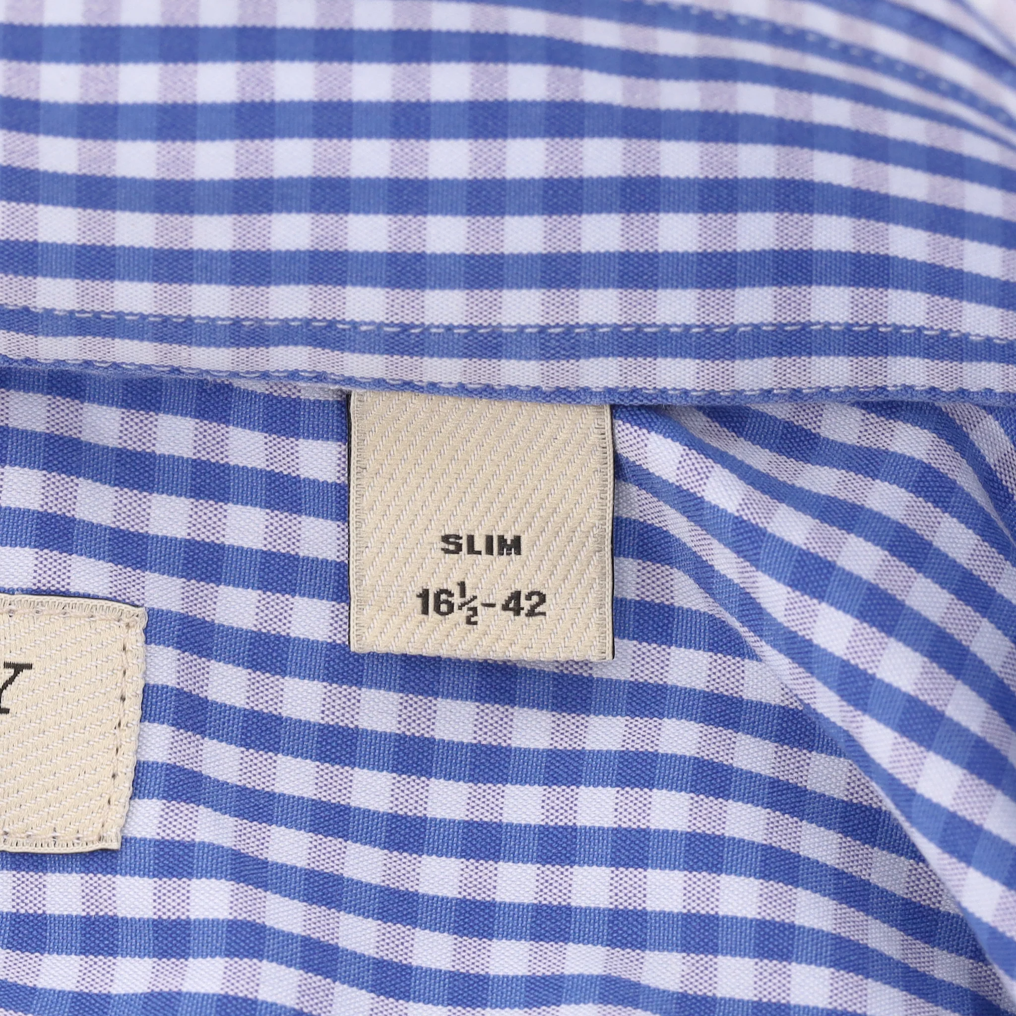 Burberry London Gingham Check Cotton Shirt. Size 42FR - Image 7