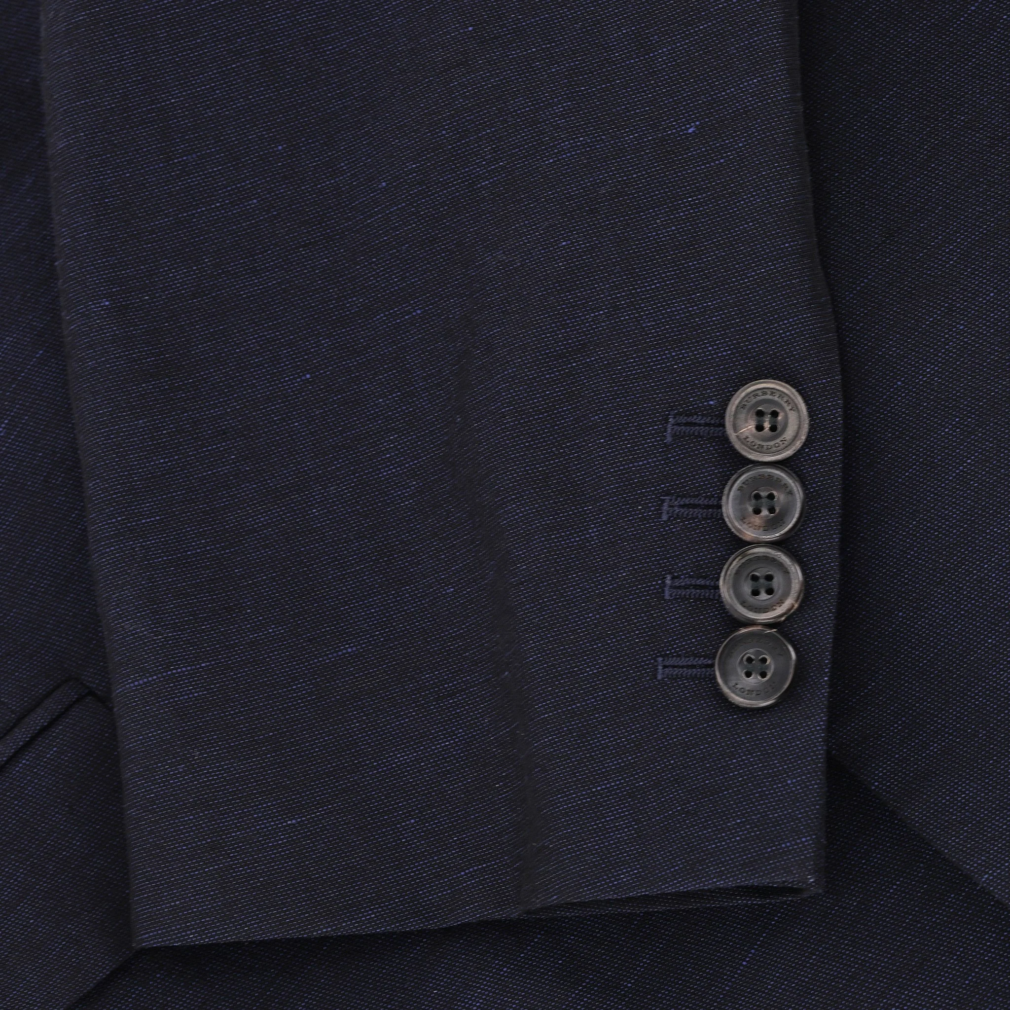 Burberry London Linen, Mohair & Wool Jacket. Size 52IT - Image 5