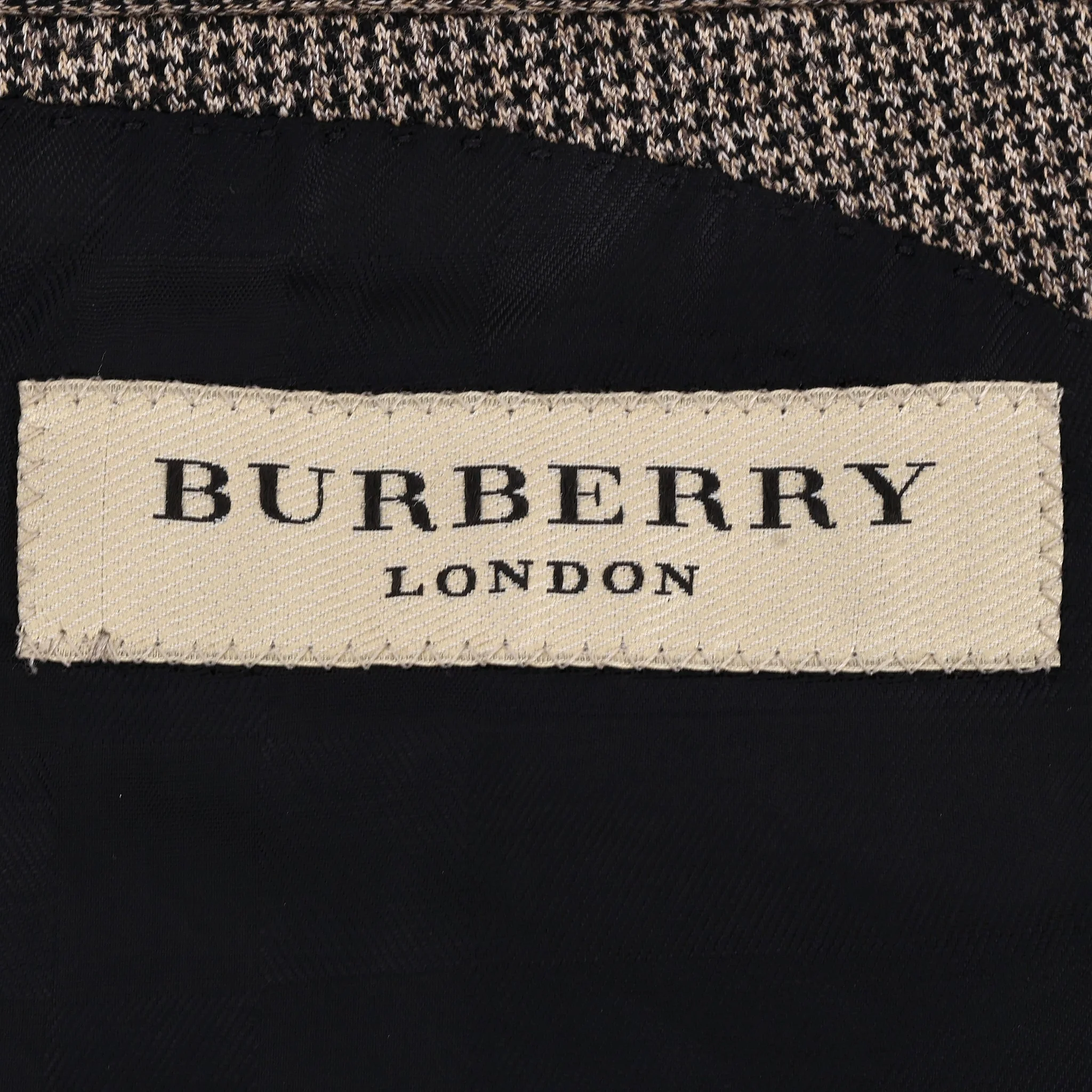 Burberry London Wool & Cotton Blend Jacket. Size 52FR - Image 6
