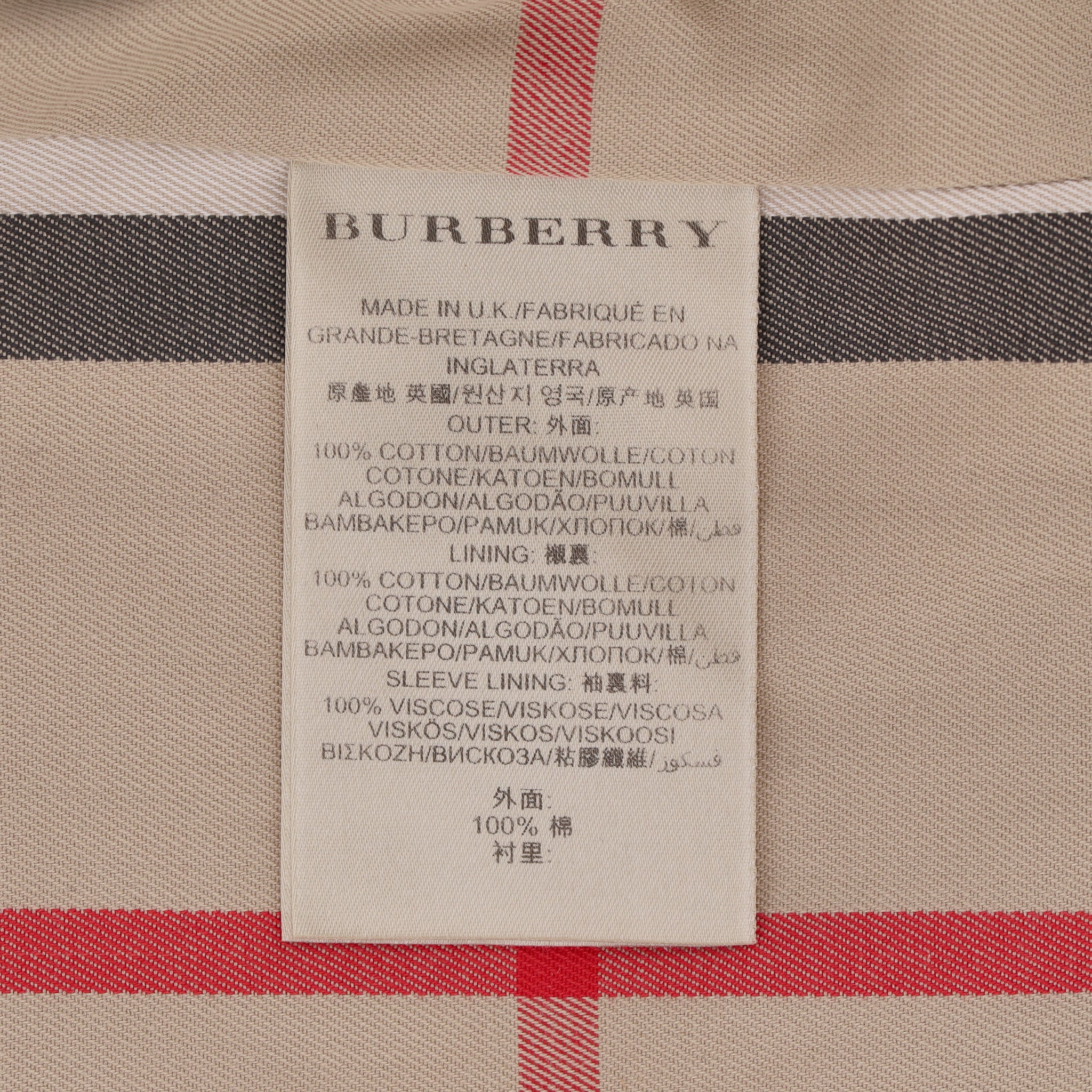 Burberry Mid-Length Kensington Trench Coat. Size 4UK - Image 7
