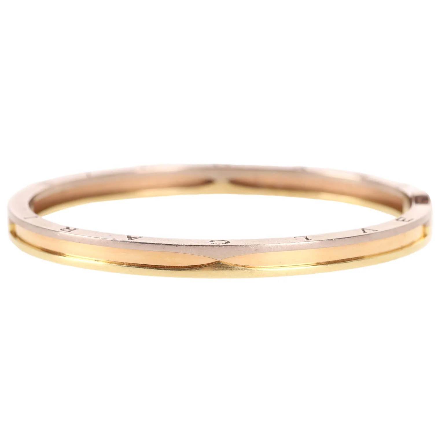 Bvlgari 18K Tricolor Gold B.Zero1 Bracelet