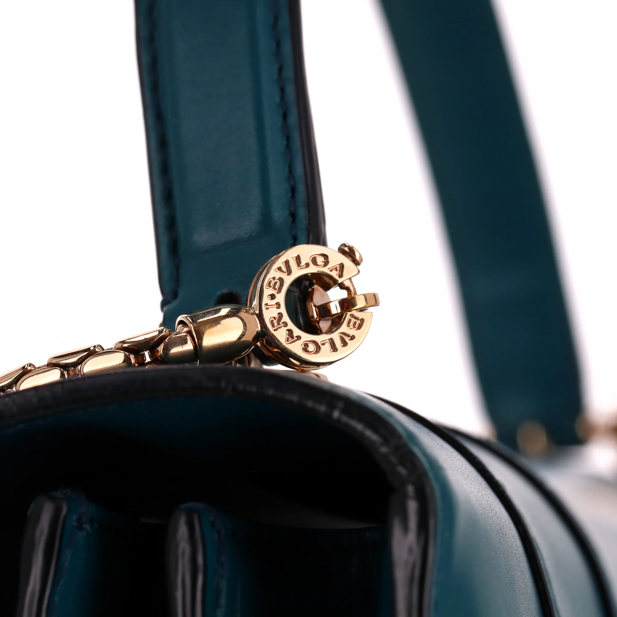Bvlgari Serpenti Forever Calfskin Leather Bag - Image 10