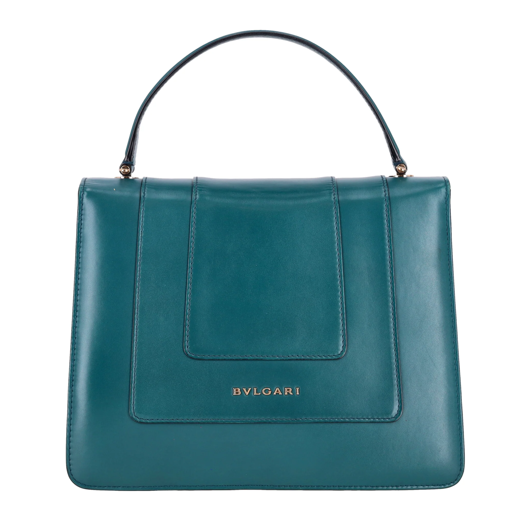 Bvlgari Serpenti Forever Calfskin Leather Bag - Image 4