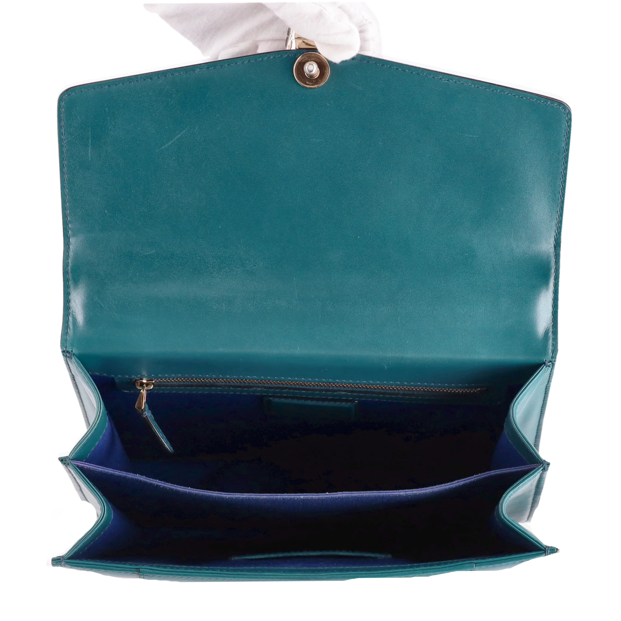Bvlgari Serpenti Forever Calfskin Leather Bag - Image 6