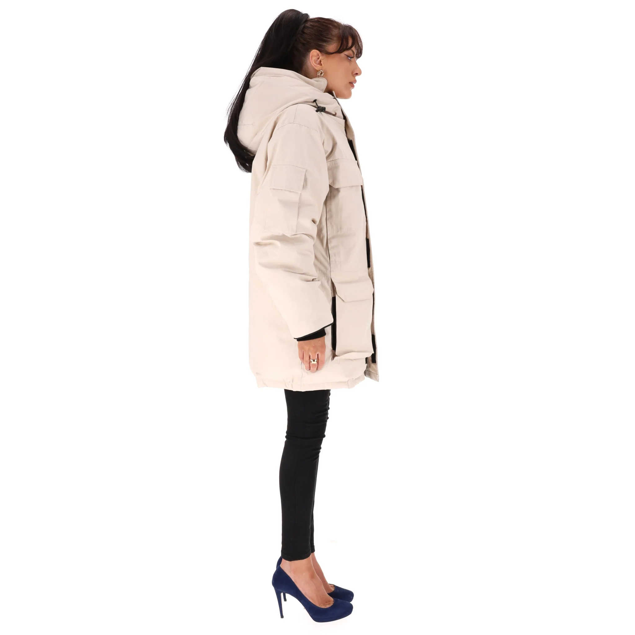 Canada Goose Down Expedition Parka Jacket. Size XL - Image 3