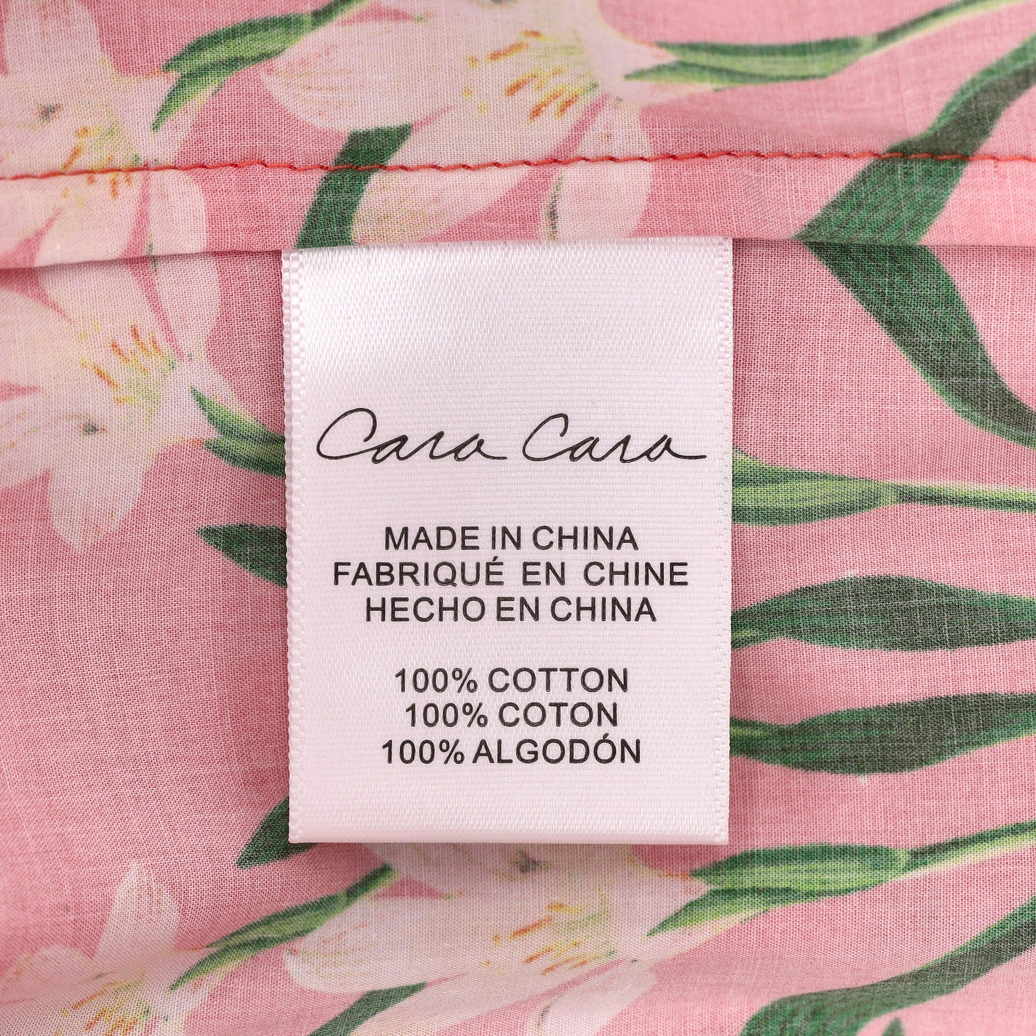 Cara Cara Off-The-Shoulder Floral Print Cotton Dress. Size XS - Image 6