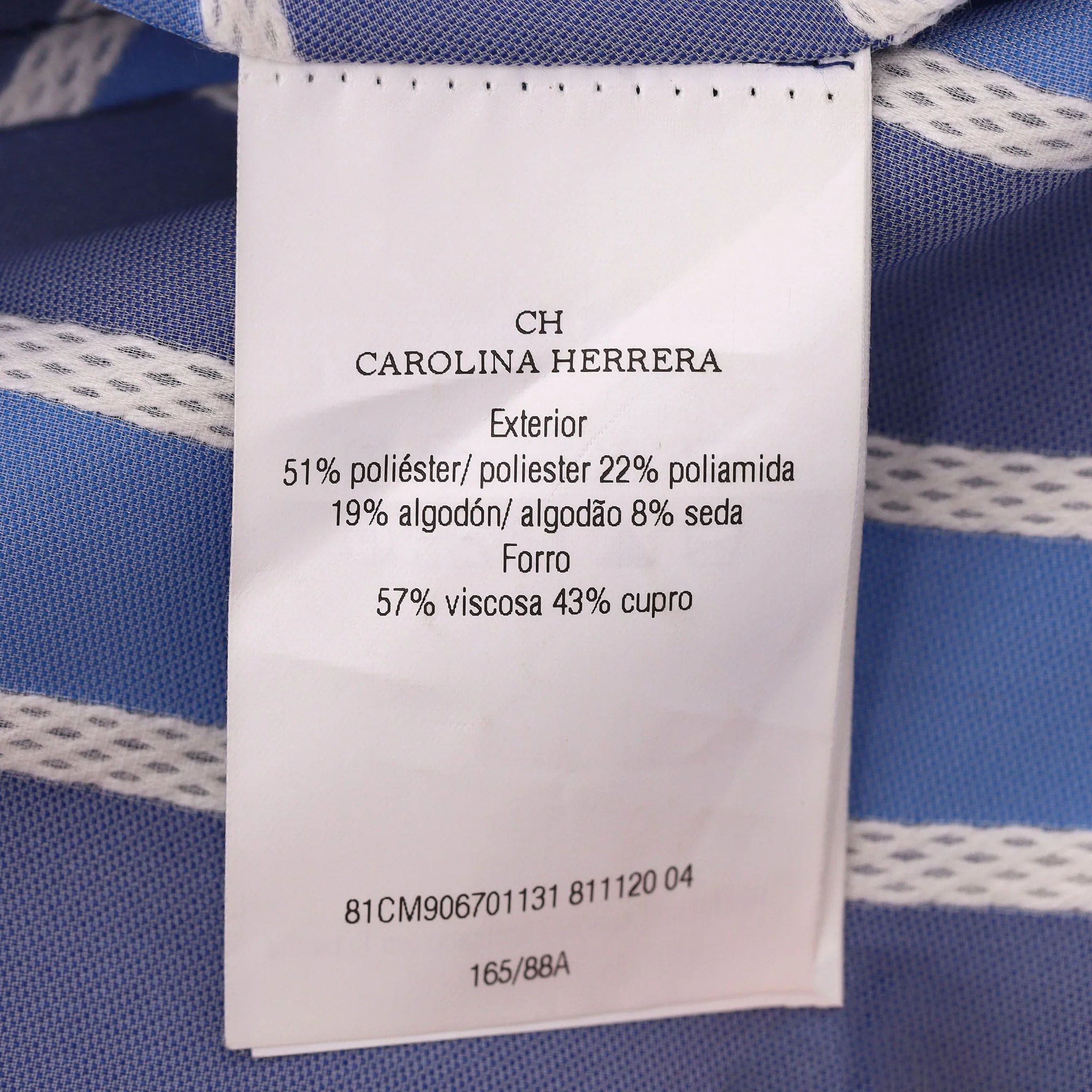 Carolina Herrera Striped Dress. Size 4US - Image 7