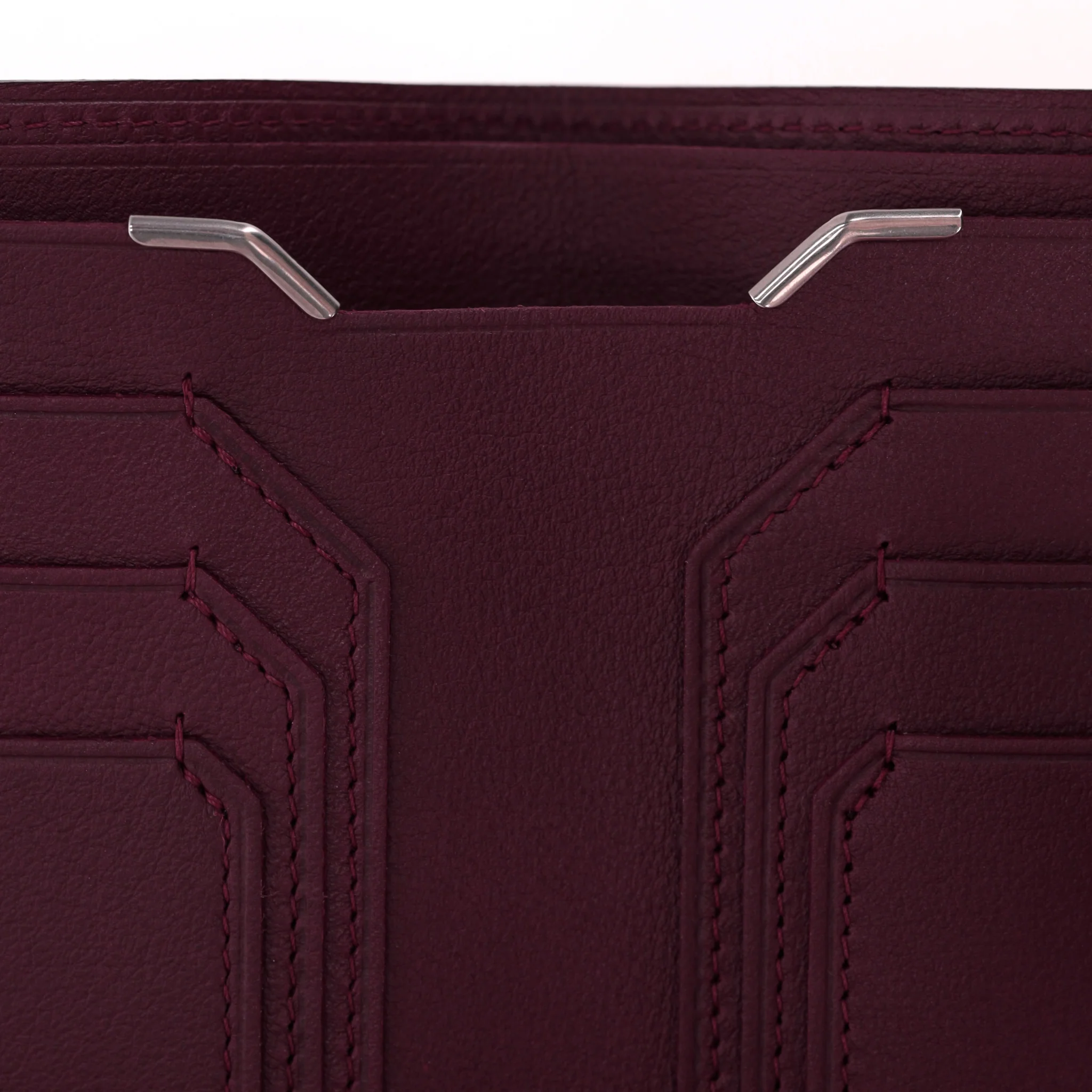 Cartier Logo Embossed Leather Wallet - Image 9