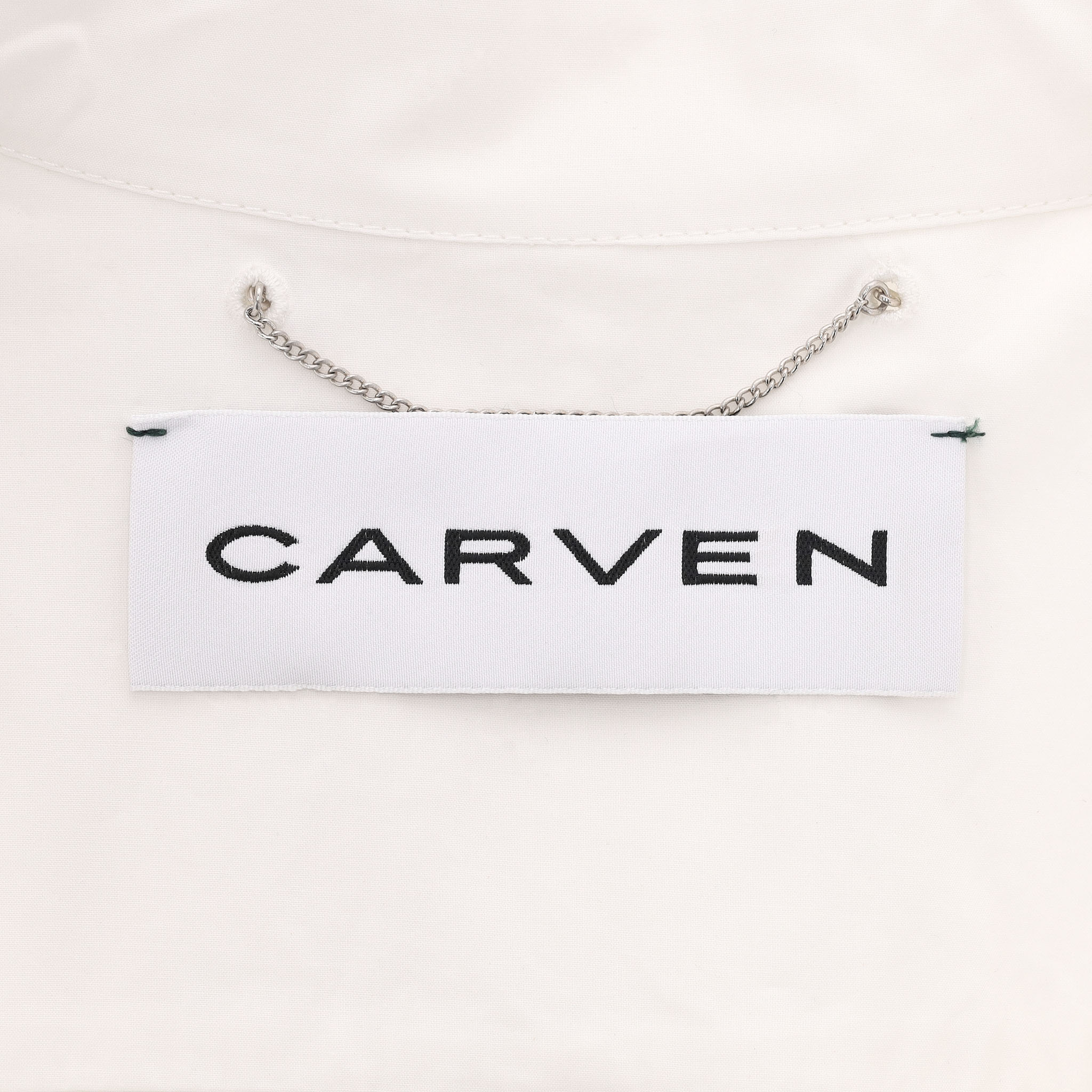 Carven Embroidery Detail Cotton Shirt. Size 38FR - Image 7