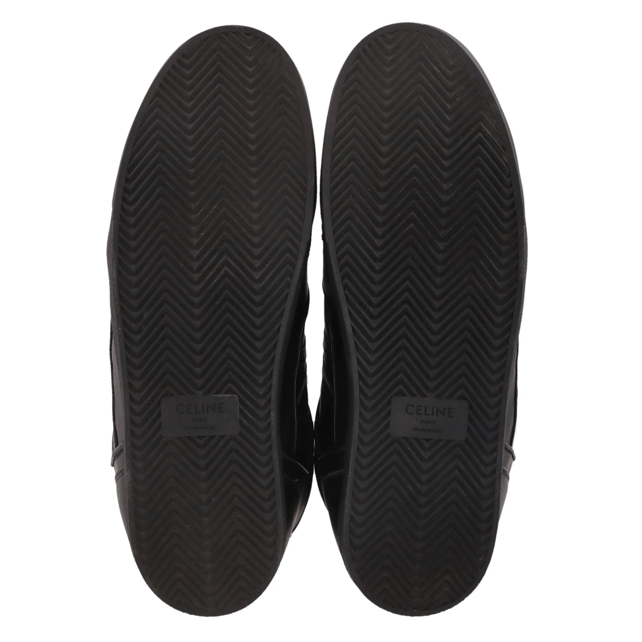 Celine Break Leather High-Top Sneakers. Size 45 - Image 5