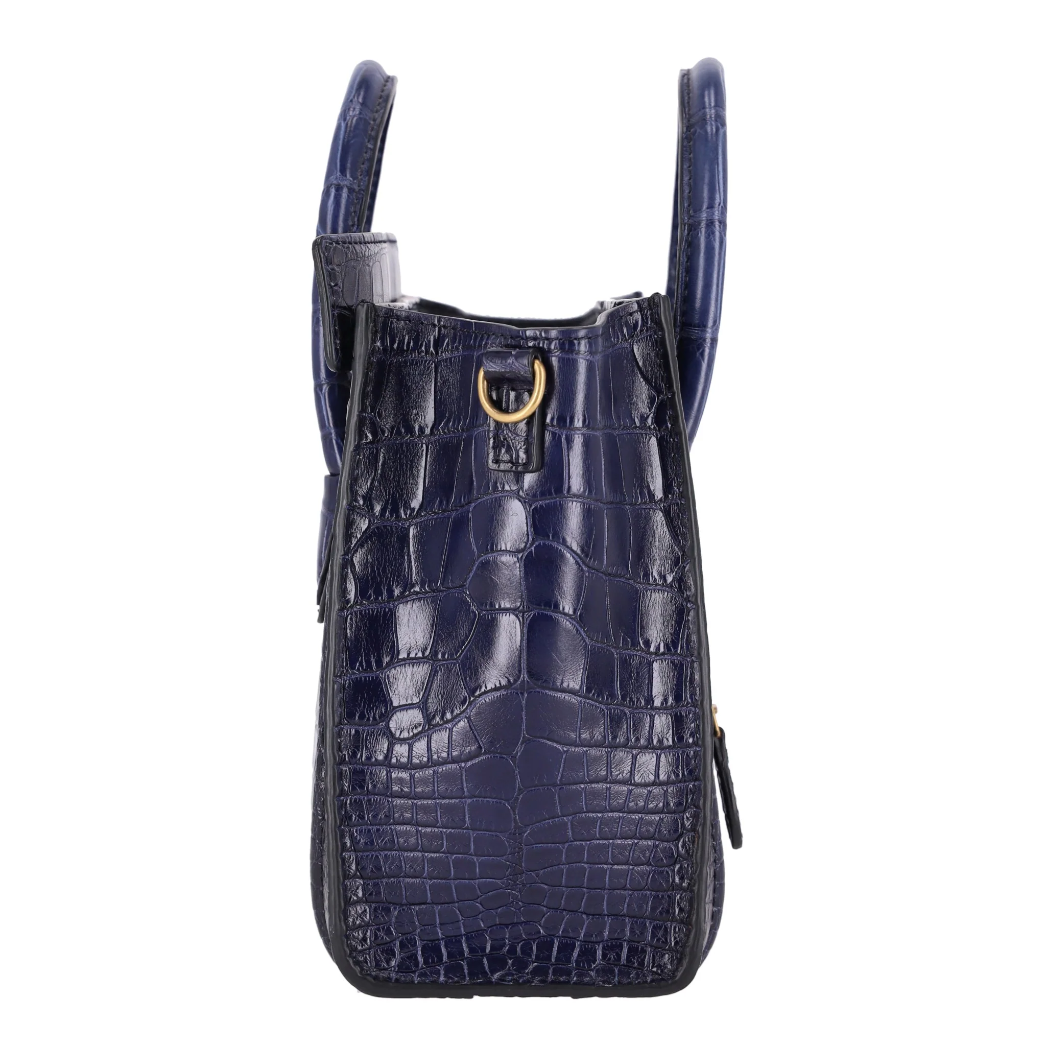 Celine Nano Luggage Bag In Crocodile Skin - Image 5