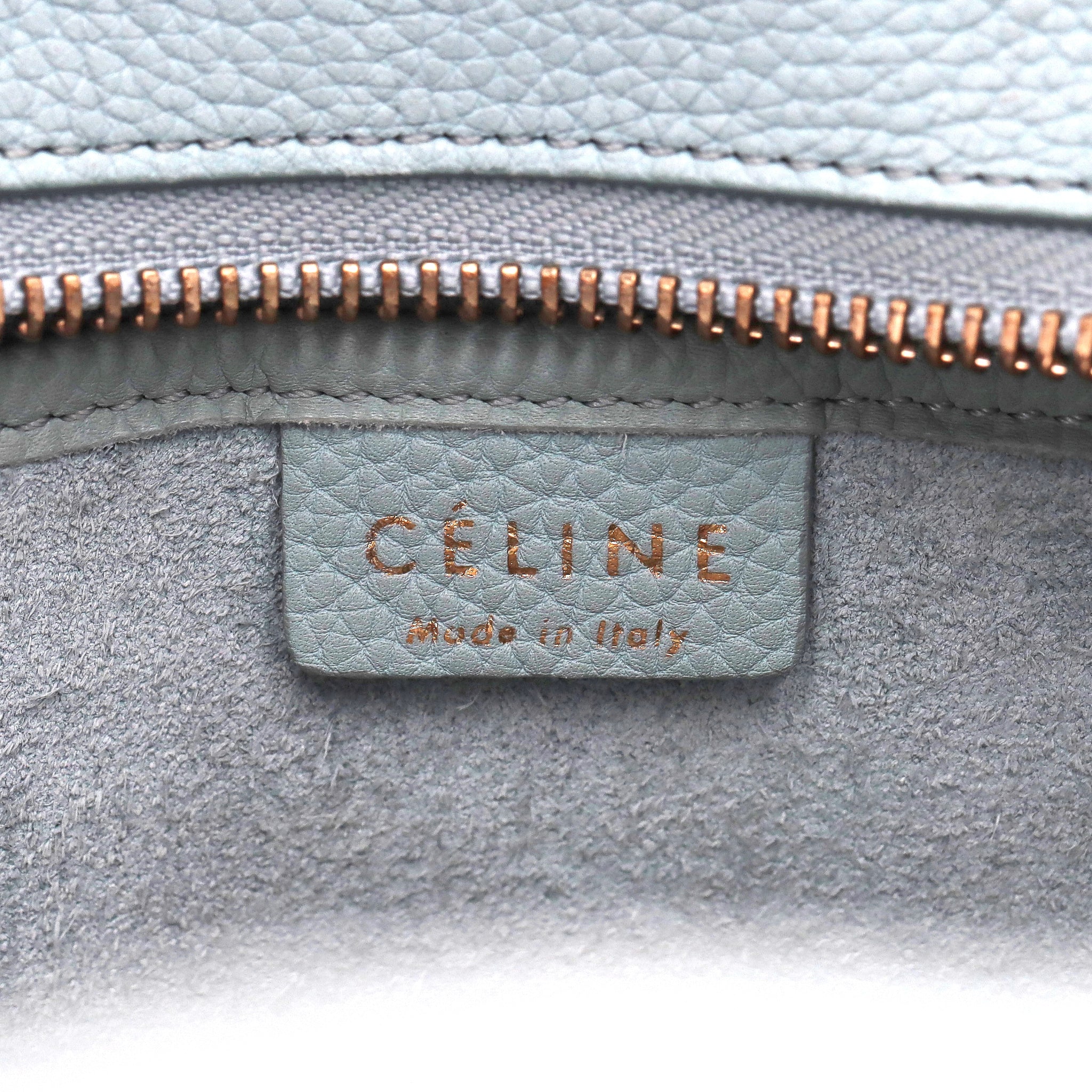 Celine Nano Luggage Leather Bag - Image 10