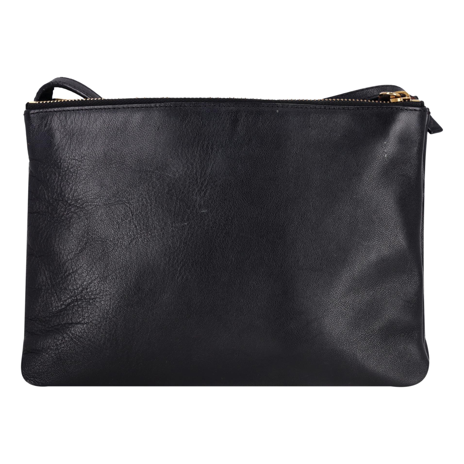 Celine Trio Leather Large Crossbody Bag - Image 4