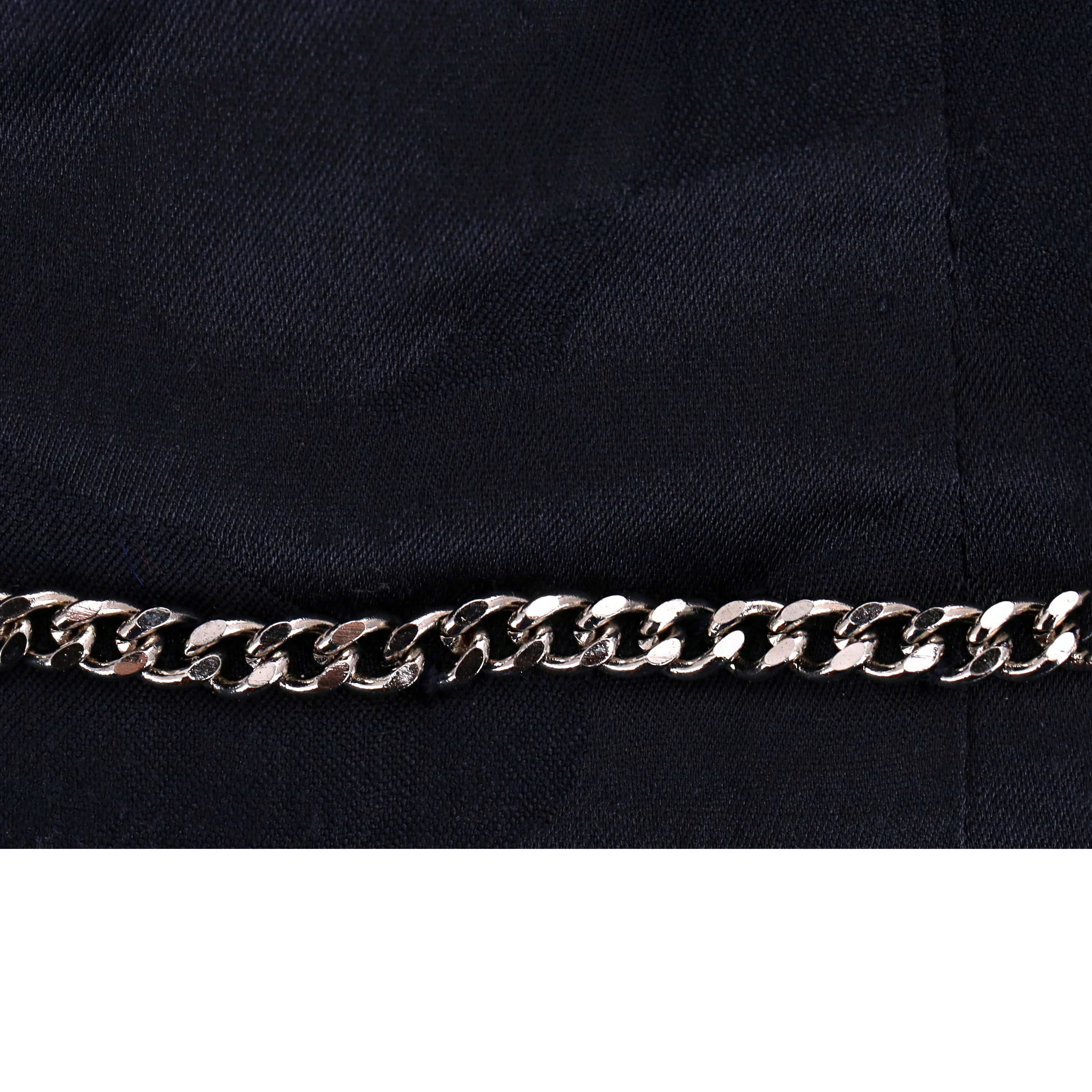 Chanel 2021 Wool Jacket With 'CC' Logo Detail Crystal Buttons. Size 38FR - Image 6