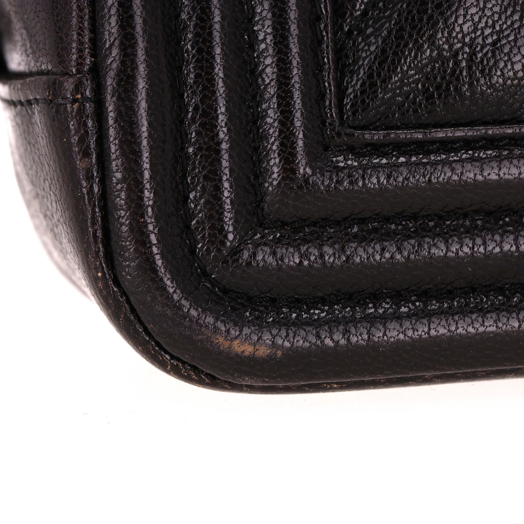 Chanel Ombre Quilted Glazed Leather Crossbody Boy Bag - Image 13