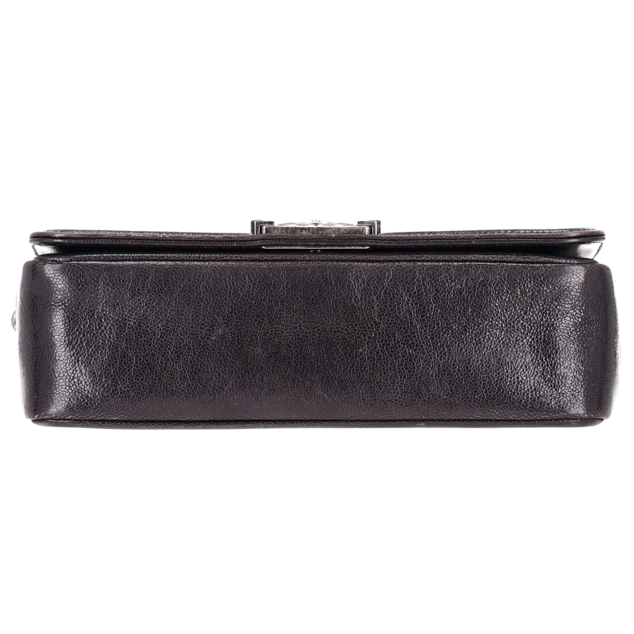 Chanel Ombre Quilted Glazed Leather Crossbody Boy Bag - Image 6