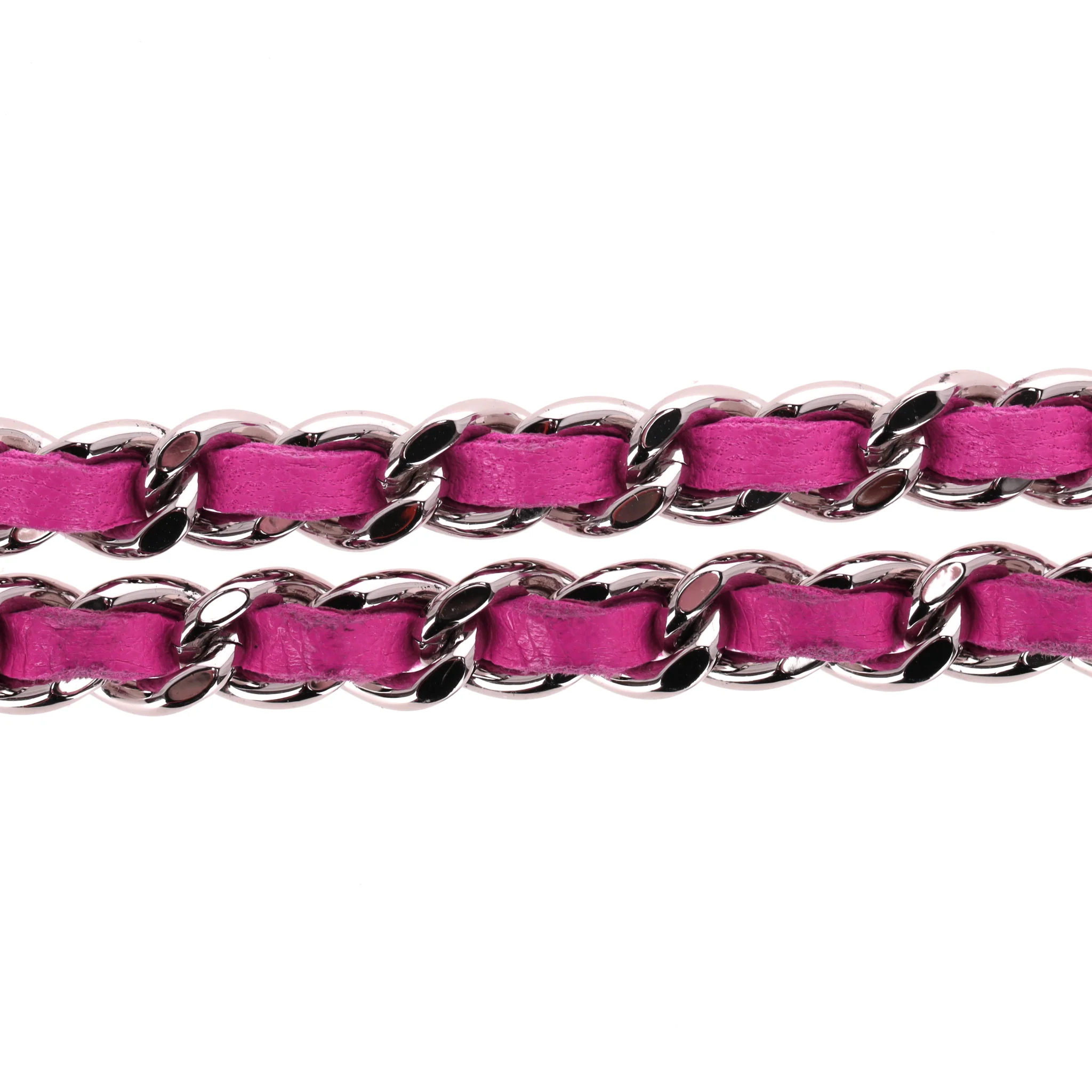 Chanel Lambskin Leather Wallet On Chain - Image 15