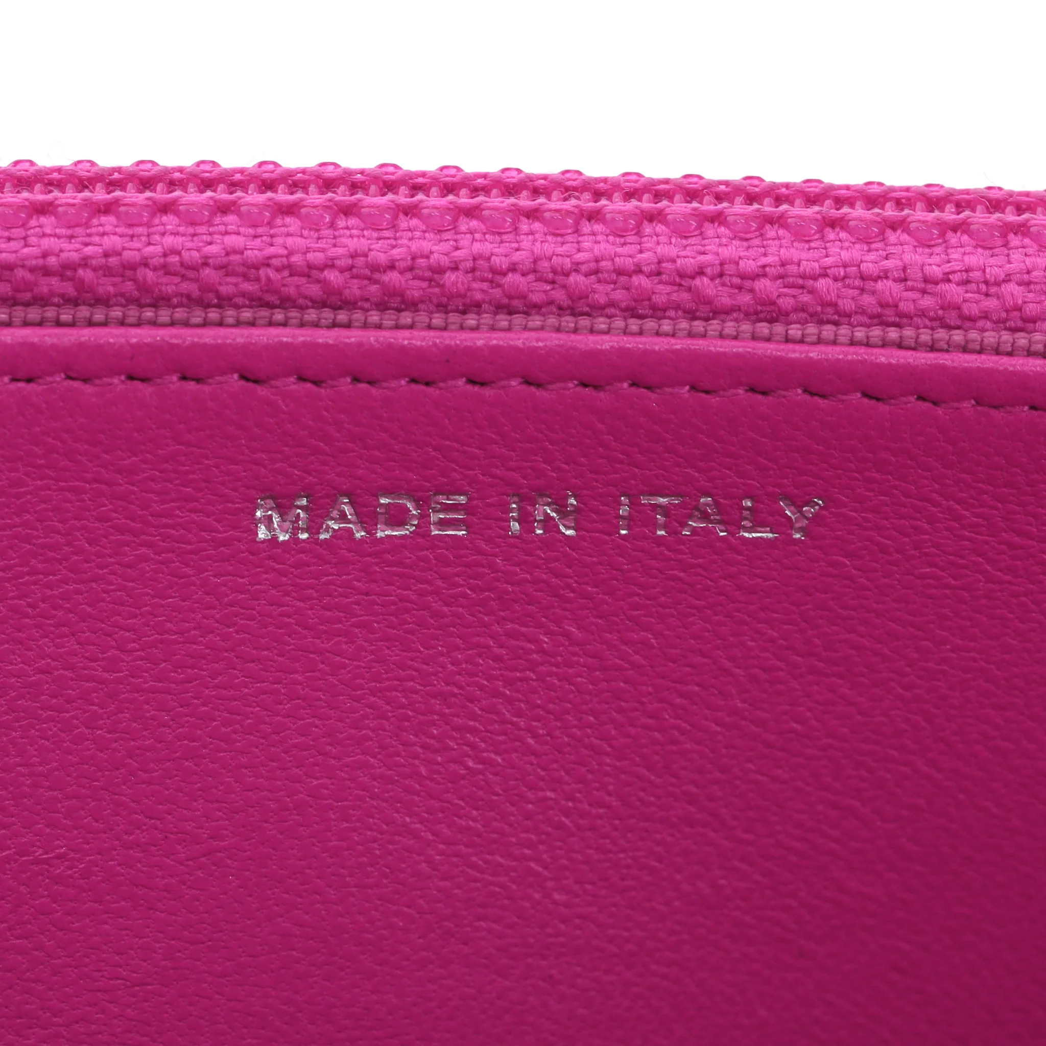 Chanel Lambskin Leather Wallet On Chain - Image 9
