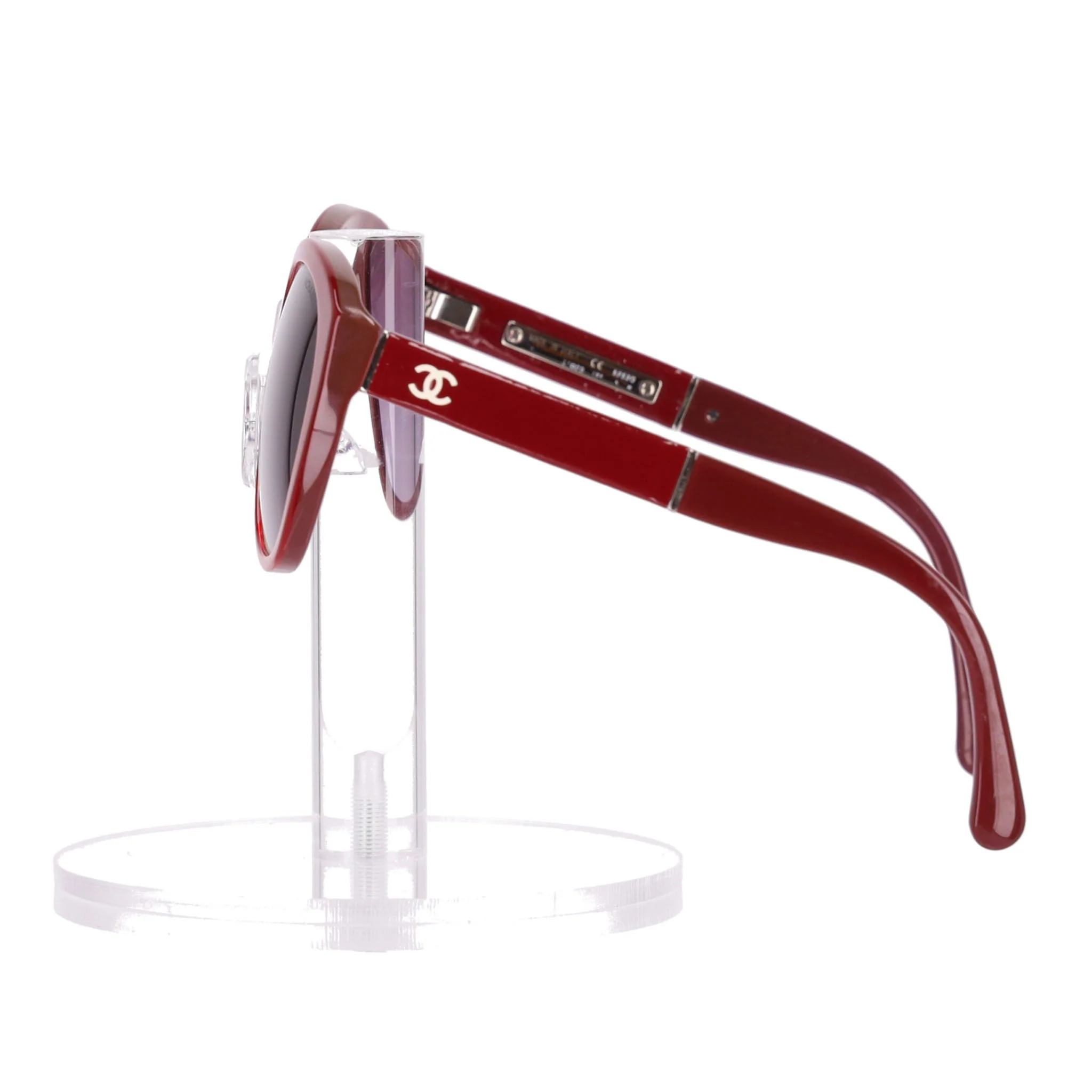 Chanel 'CC' Logo Detail Butterfly Sunglasses - Image 2