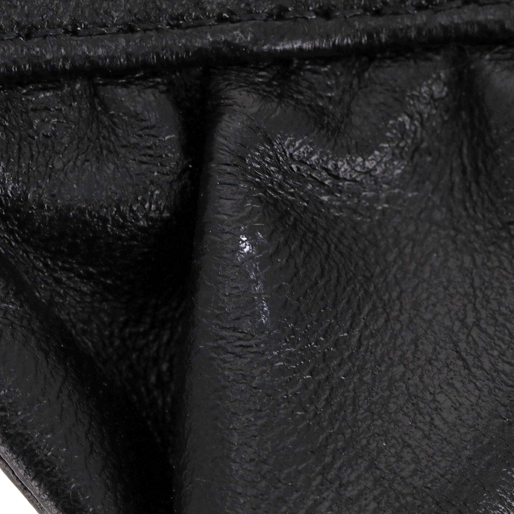 Chanel 'CC' Logo Diamond Quilted Lambskin Leather Card/Wallet On Chain With Ruffled Shoulder Pad - Image 17