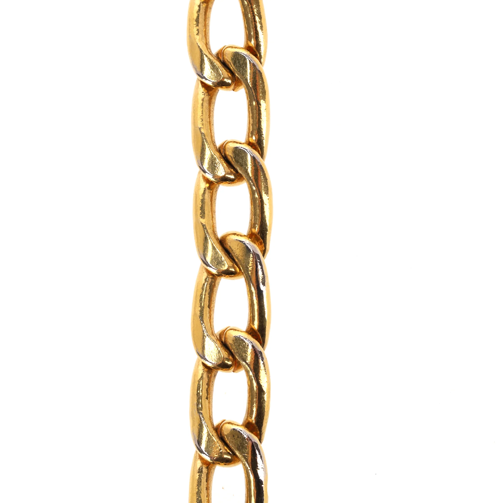 Chanel 'CC' Logo Pearl & 24k Gold Plated Chain Multi-Strand Belt - Image 10