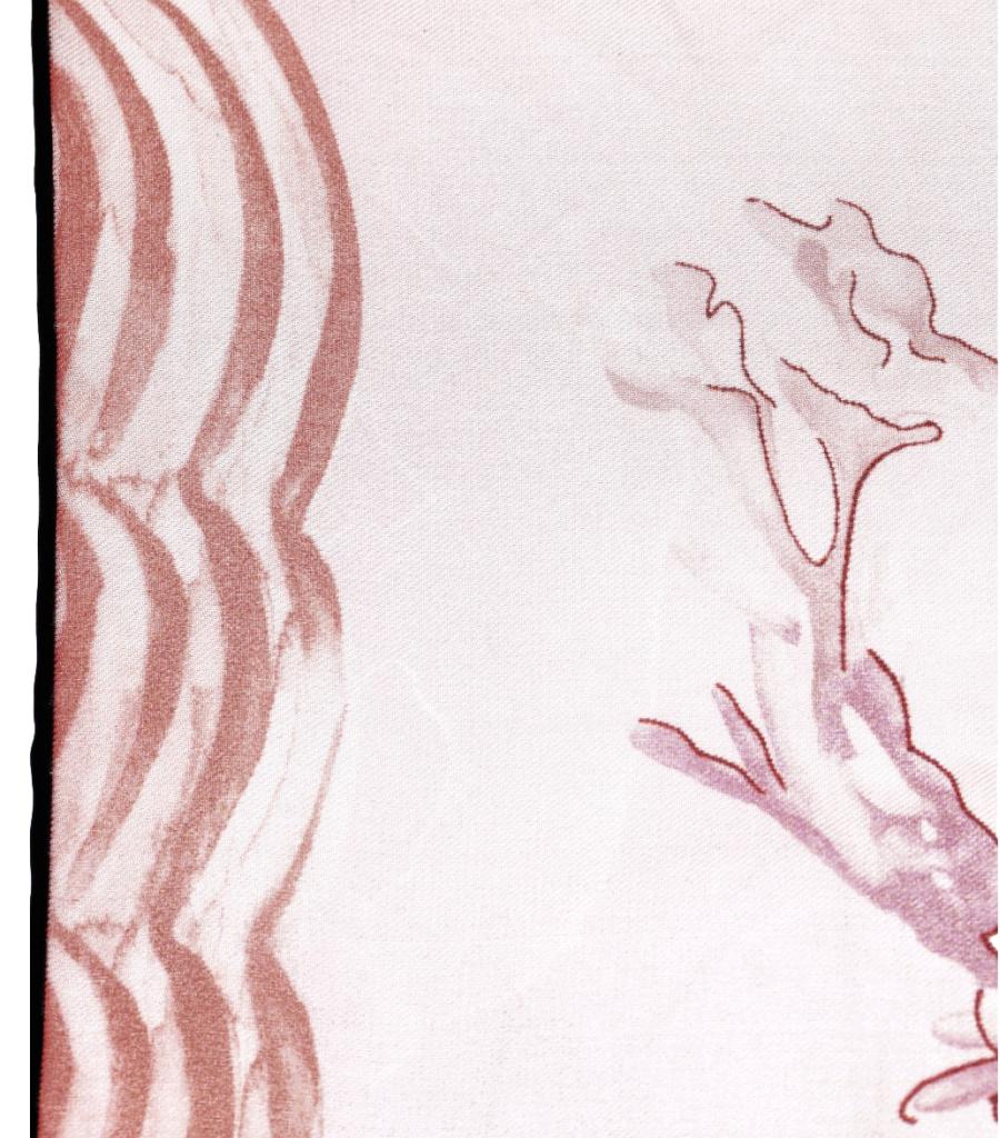 Chanel 'CC' Logo Silk Scarf - Image 5