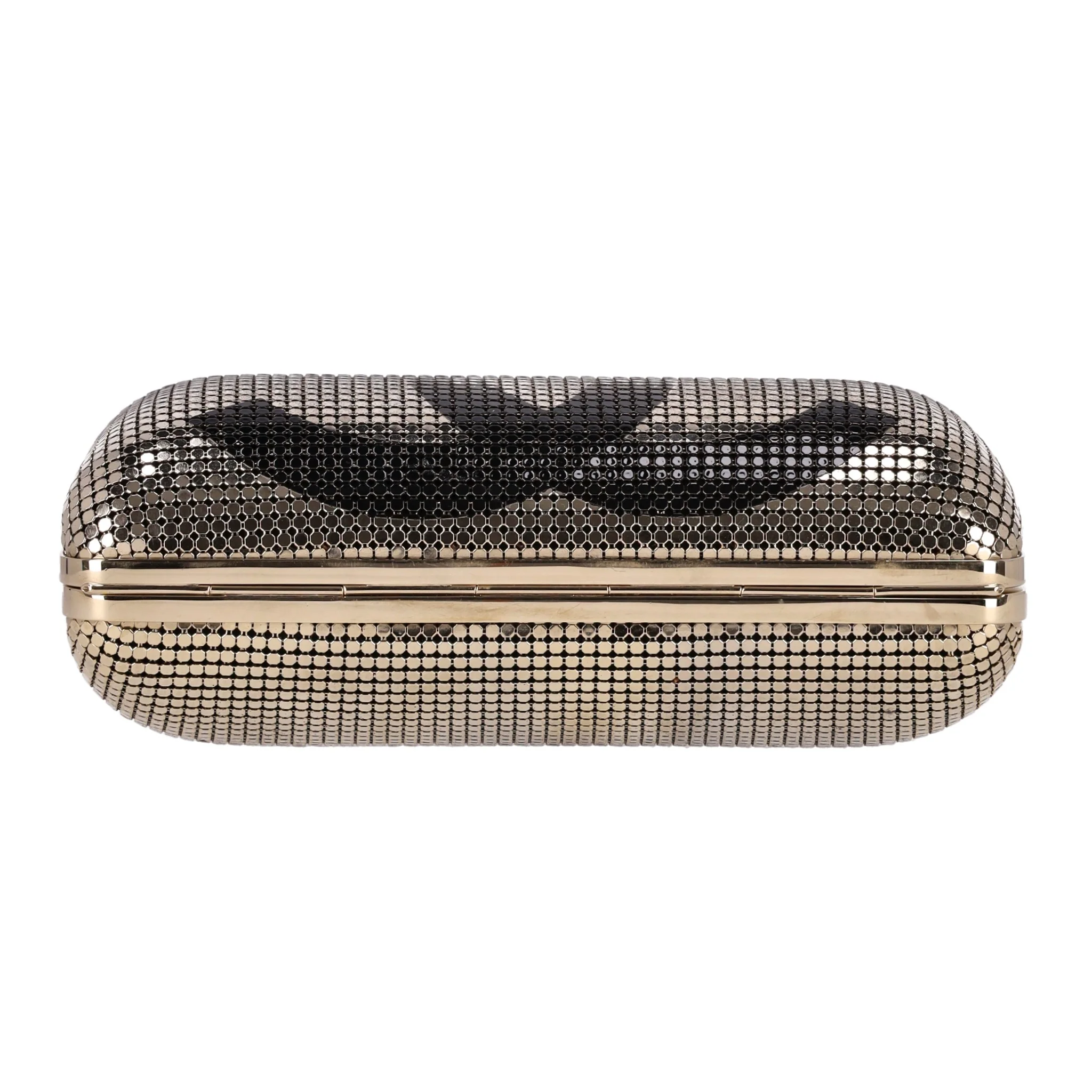 Chanel Chainmail 'CC' Logo  Hologram Minaudiere Bag - Image 5