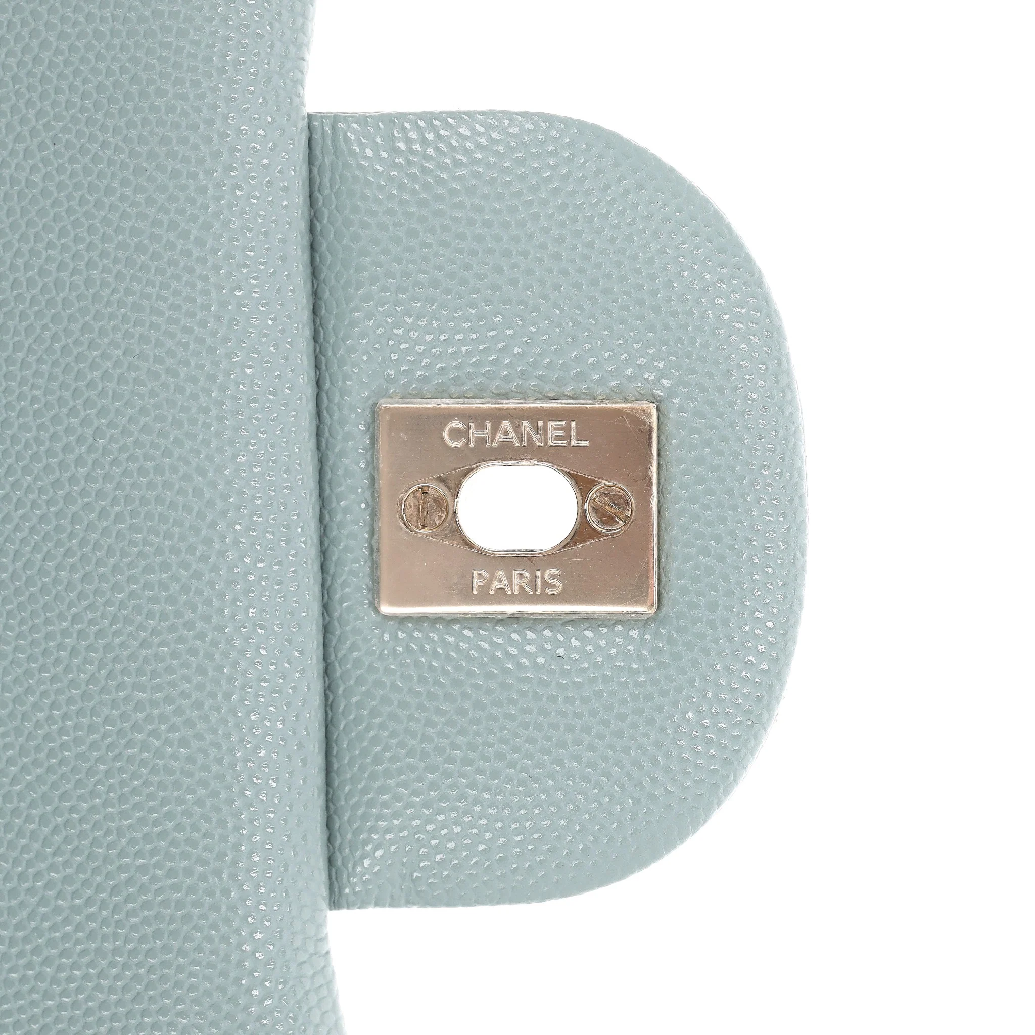 Chanel Classic Jumbo Double Flap Caviar Leather Handbag - Image 8