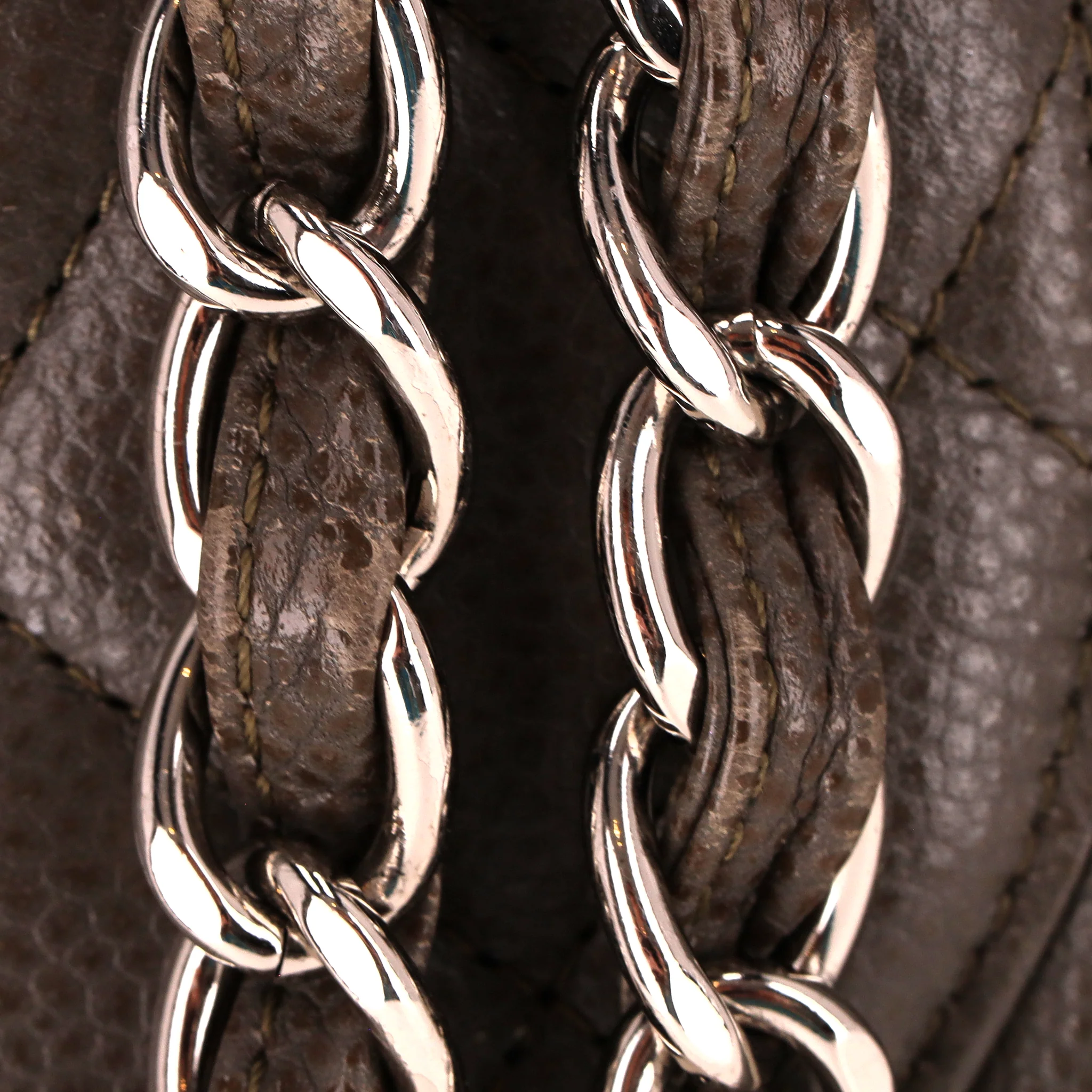 Chanel Classic Maxi Flap Caviar Leather Bag - Image 13
