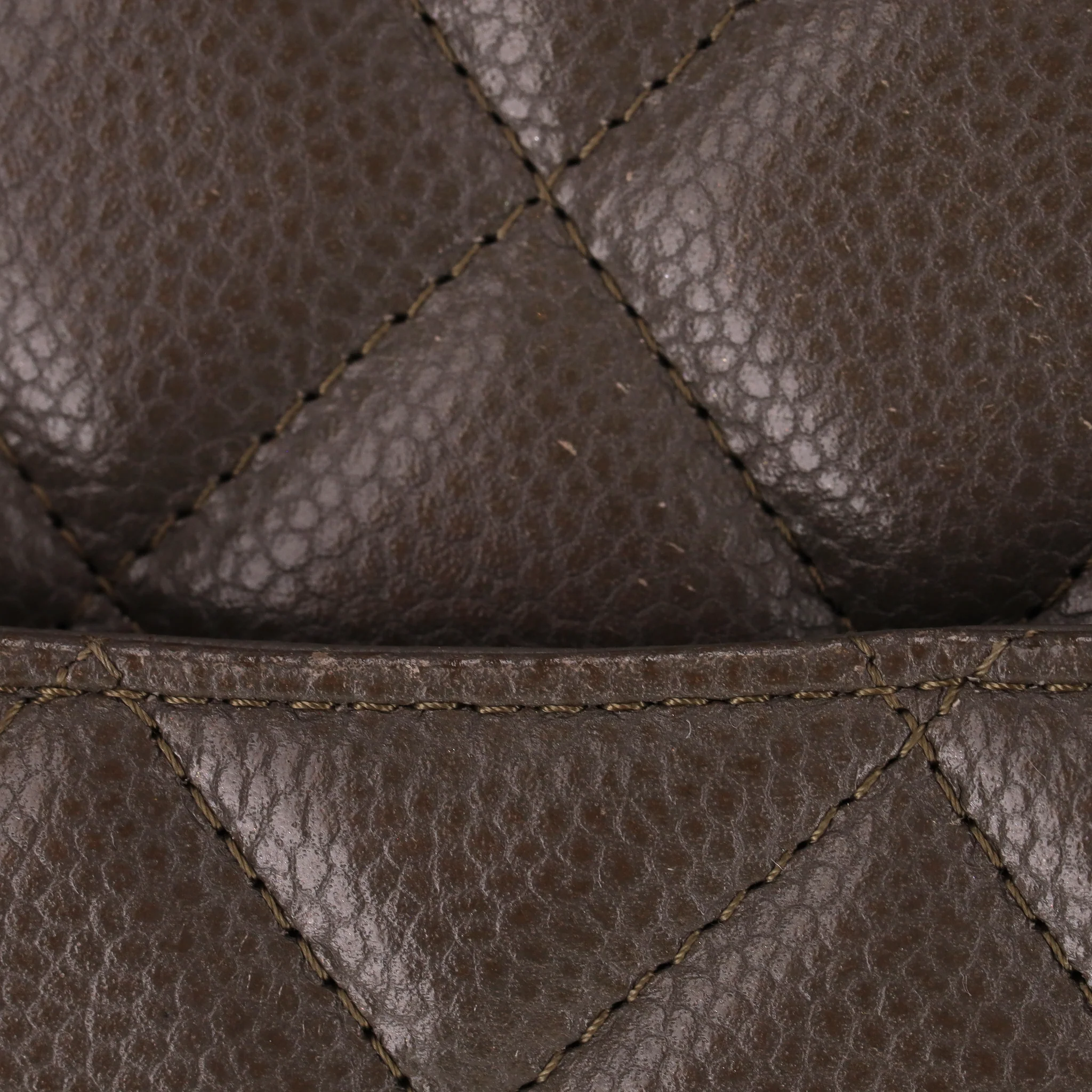Chanel Classic Maxi Flap Caviar Leather Bag - Image 15