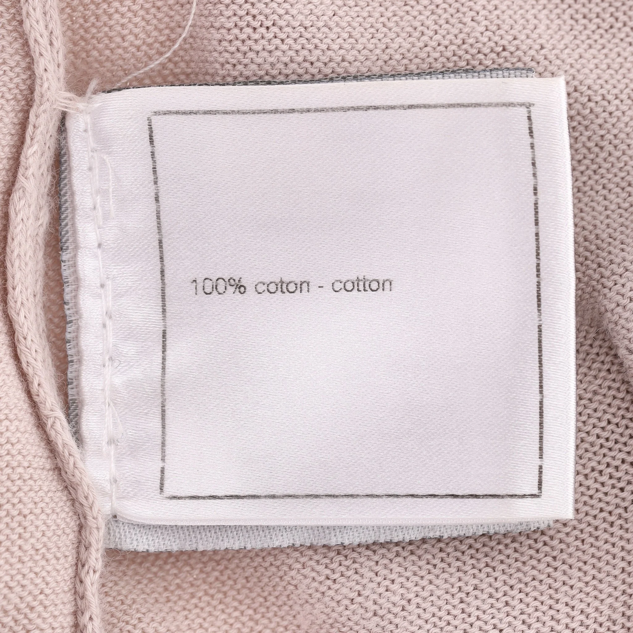 Chanel Cotton Top & Matching Hoodie. Size 40FR - Image 13