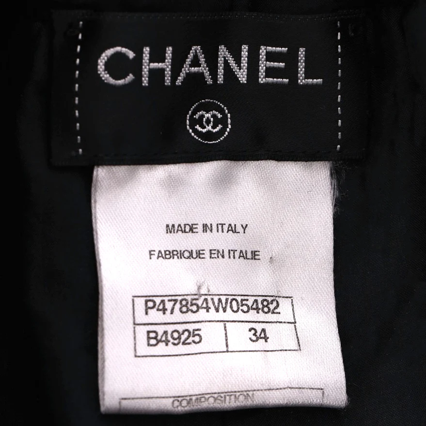 Chanel Cotton Tweed Shorts. Size 34FR - Image 6