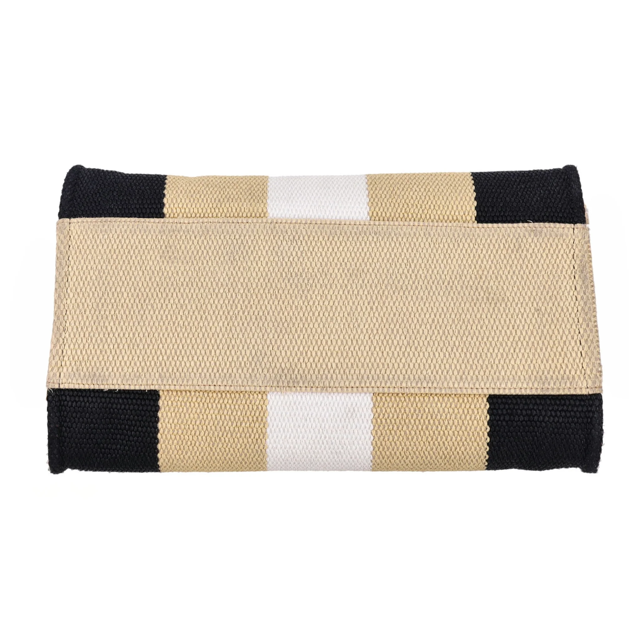 Chanel Cruise 2020 Ltd Edition Striped Raffia Deauville Large Tote Bag - Image 5