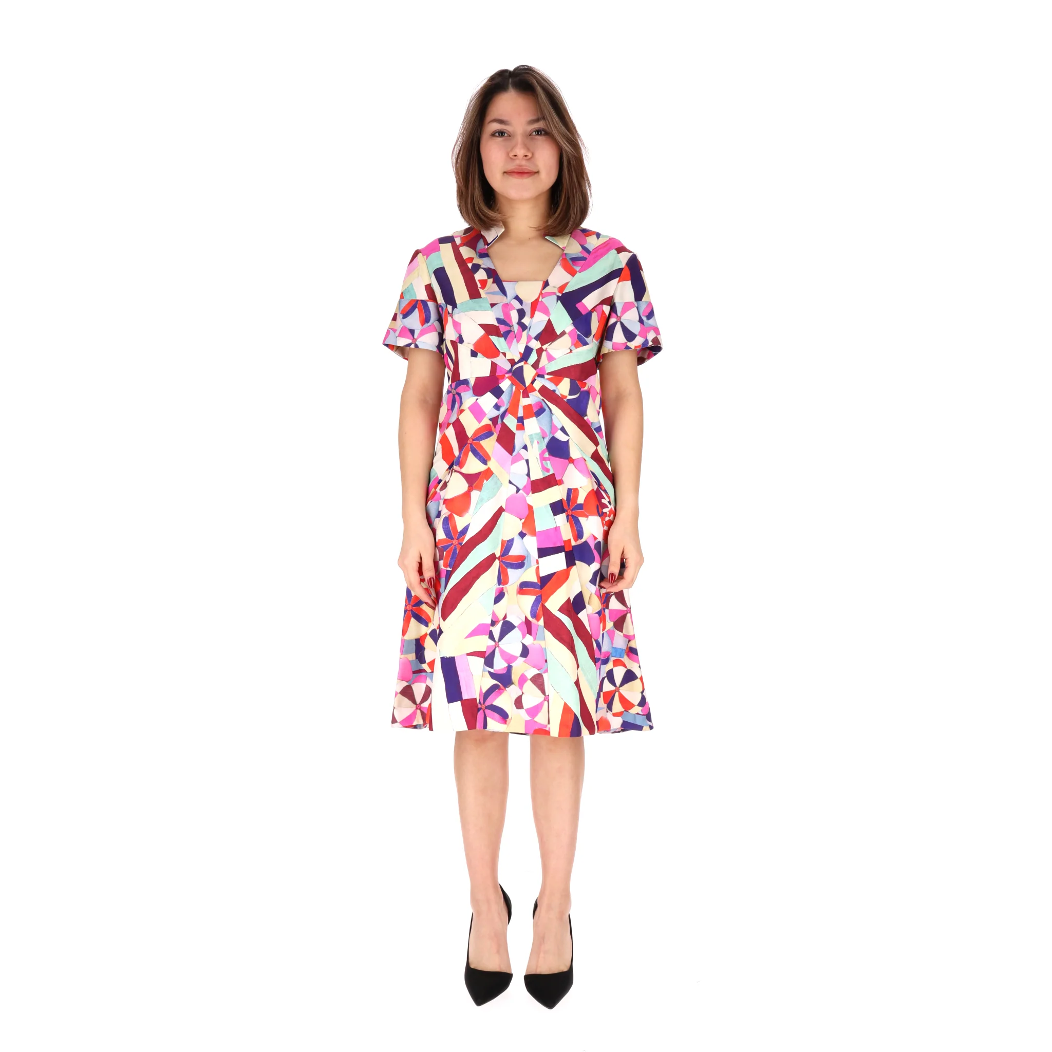 Chanel Paris-Cuba Cruise Collection Silk Dress. Size 40FR - Image 2