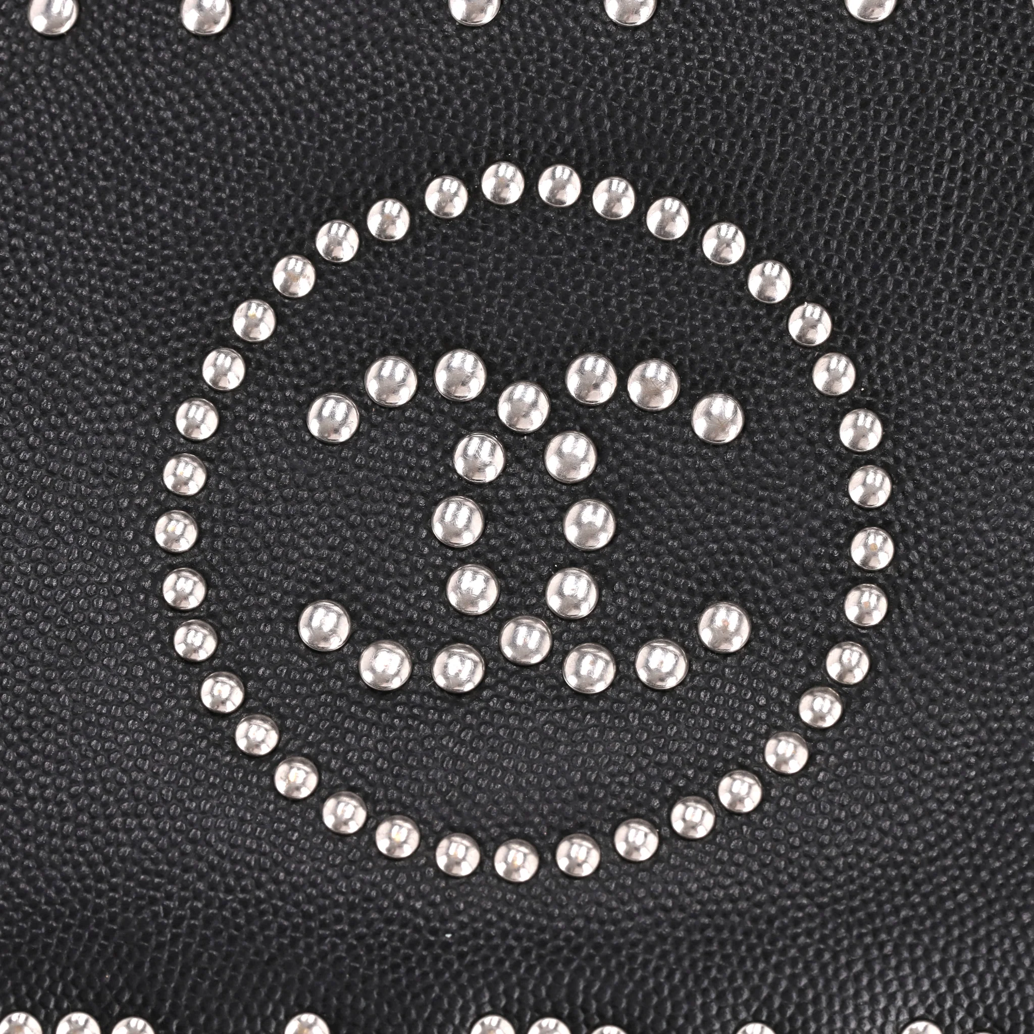 Chanel Deauville Studded Caviar Leather Logo Large Tote Bag - Image 4