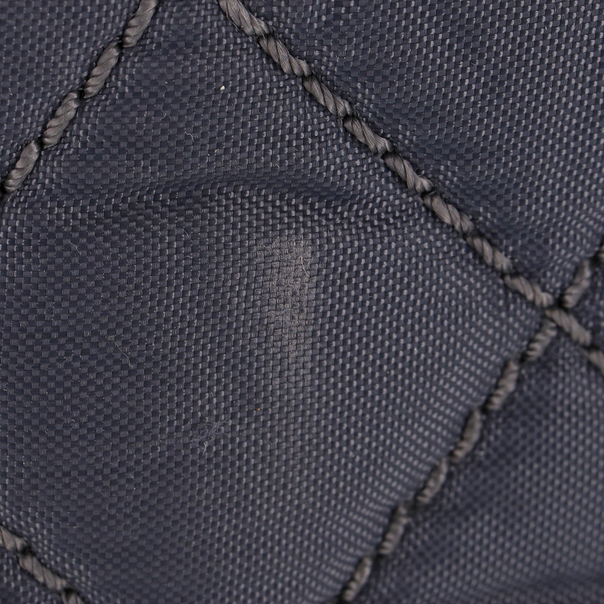 Chanel Diamond Quilted Nylon & Leather 'CC' Trolley Luggage - Image 18