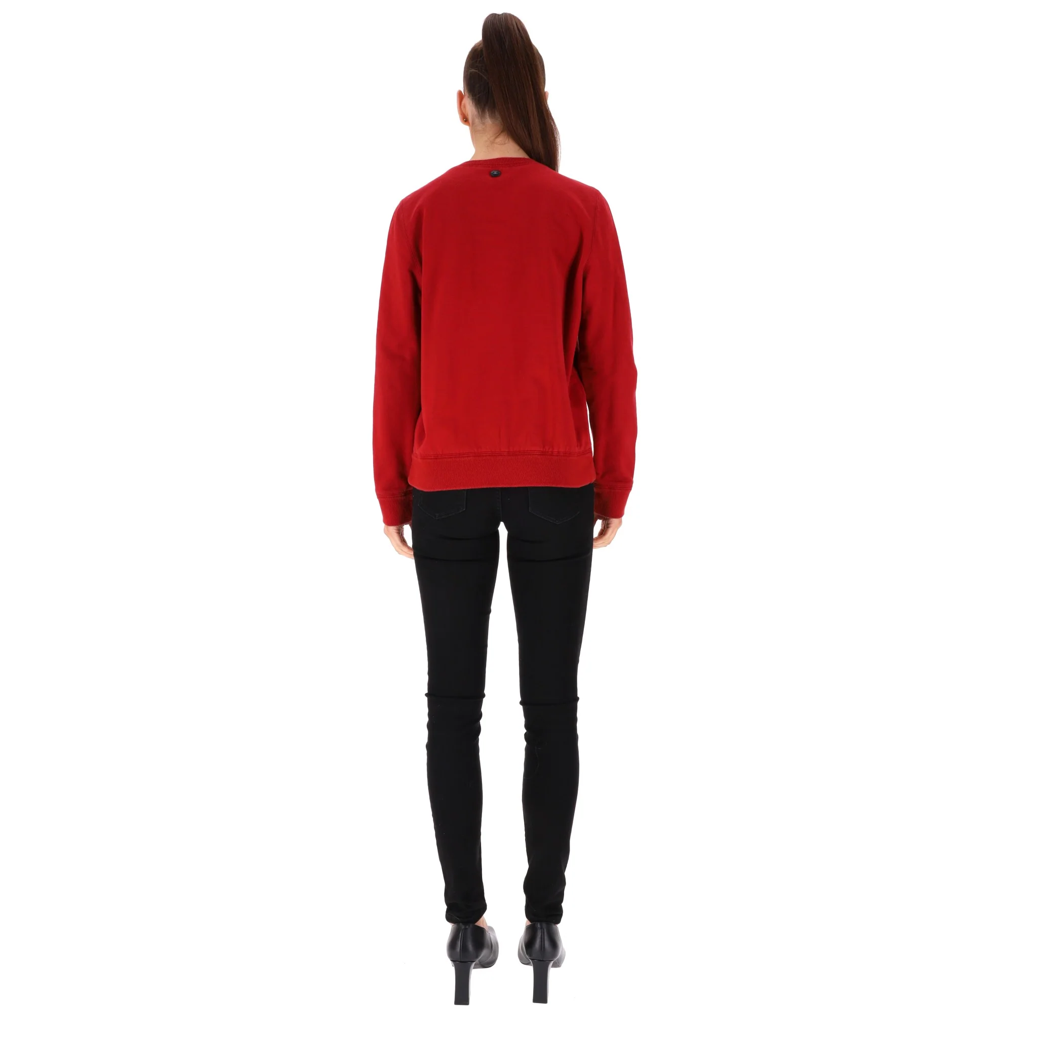Chanel 'Gabrielle Chanel' Cotton Sweatshirt. Size 38FR - Image 4