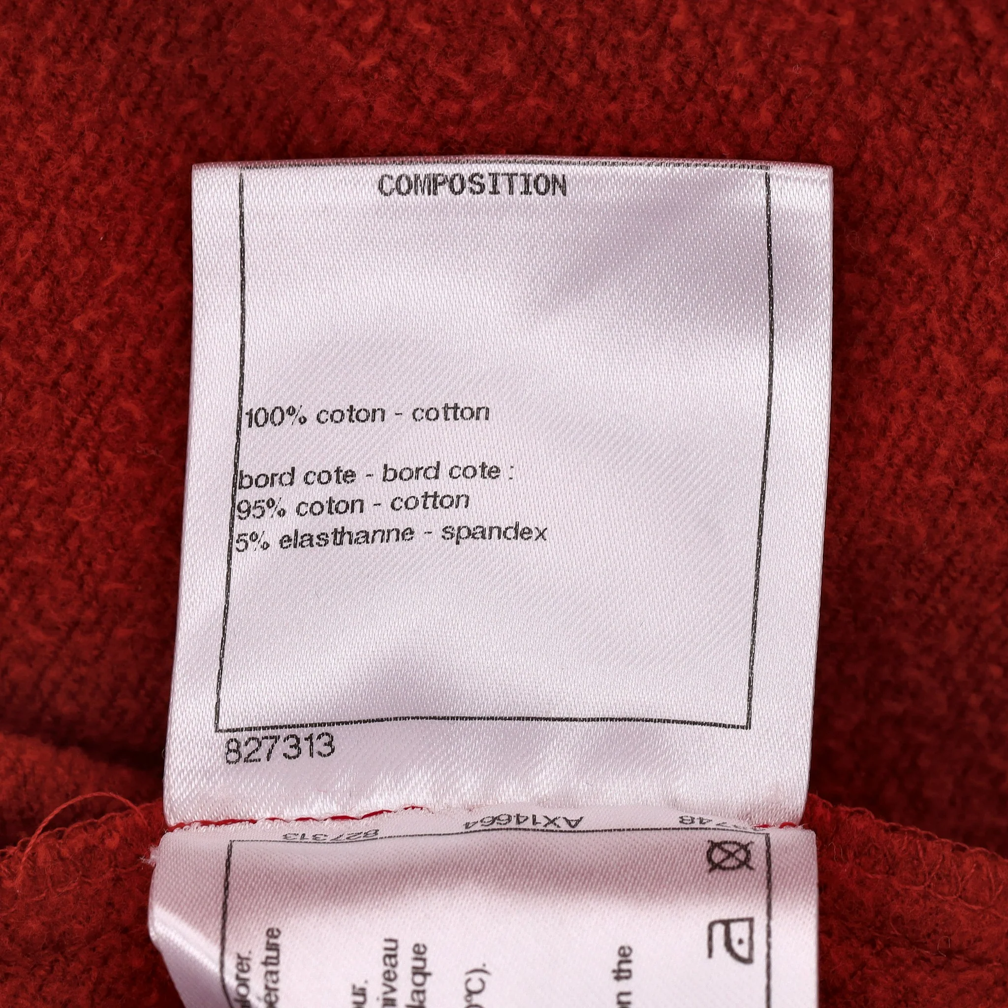 Chanel 'Gabrielle Chanel' Cotton Sweatshirt. Size 38FR - Image 9