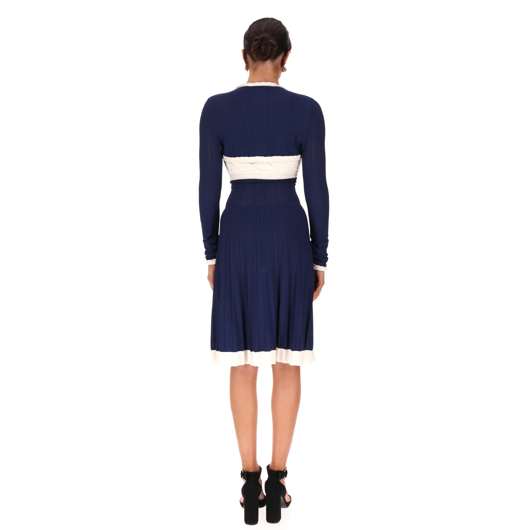 Chanel Haltered Dress & Bolero Cardigan Matching Set/Ensemble. Size 38FR - Image 6