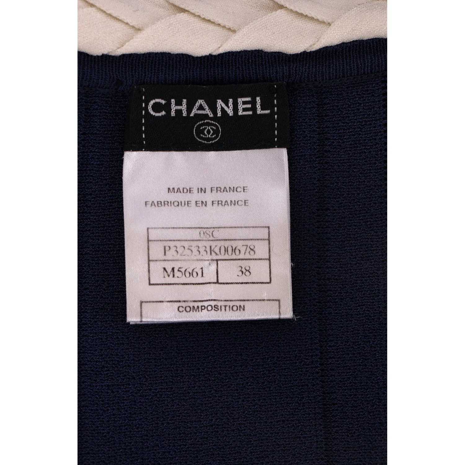 Chanel Haltered Dress & Bolero Cardigan Matching Set/Ensemble. Size 38FR - Image 8