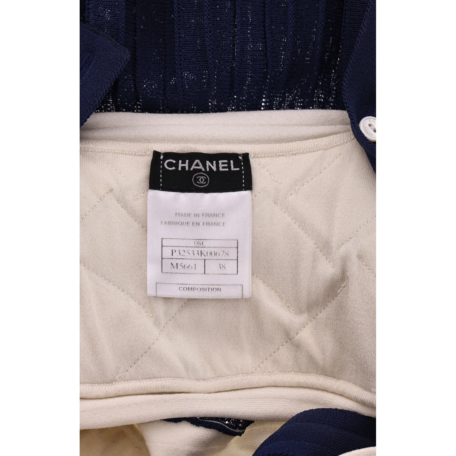Chanel Haltered Dress & Bolero Cardigan Matching Set/Ensemble. Size 38FR - Image 9