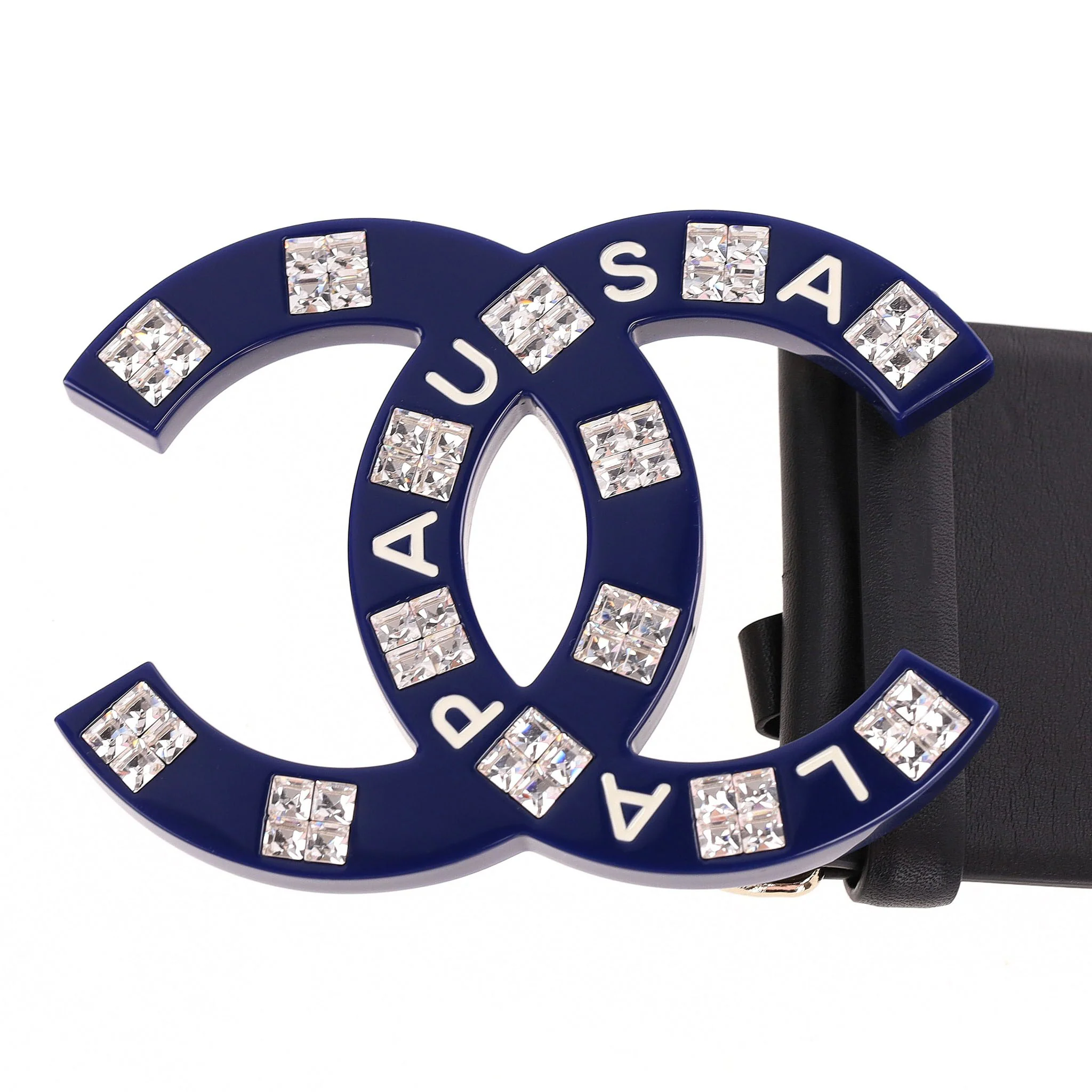 Chanel La Pausa 'CC' Logo Leather Belt - Image 3