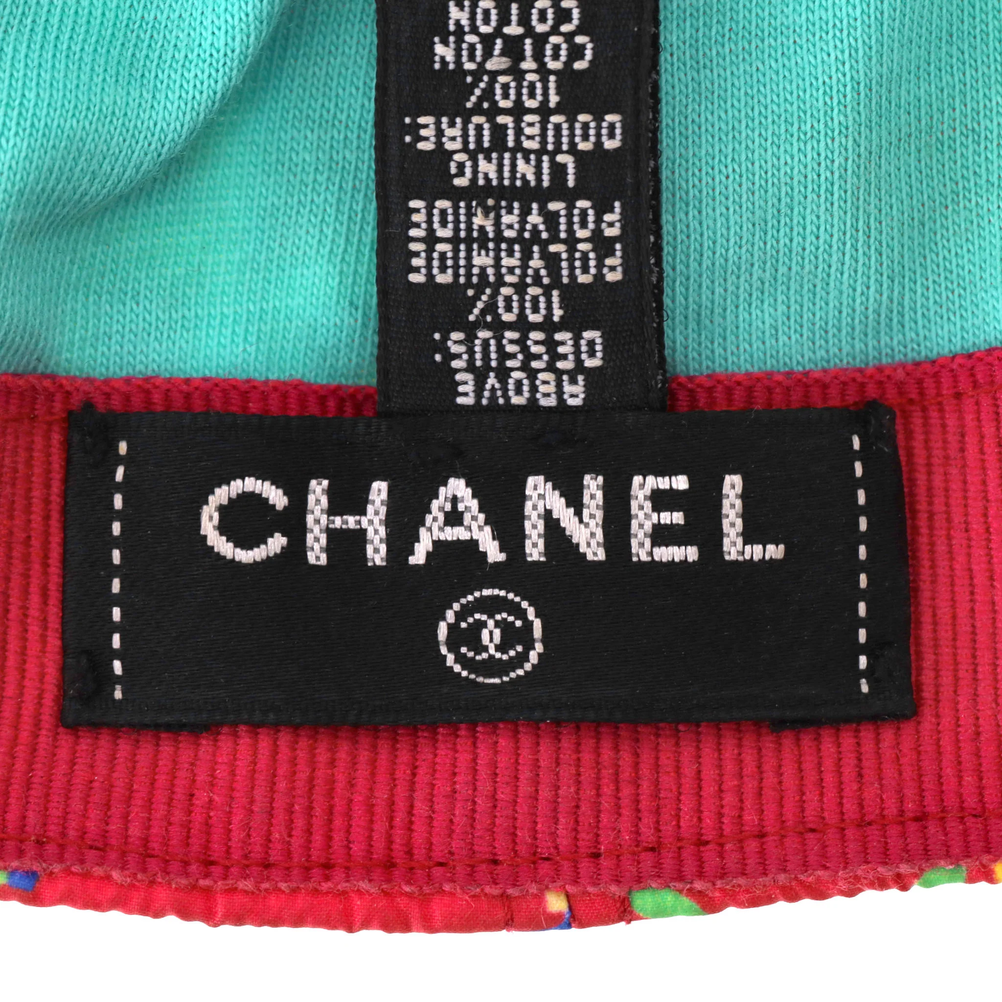 Chanel Logo Nylon Cap - Image 6