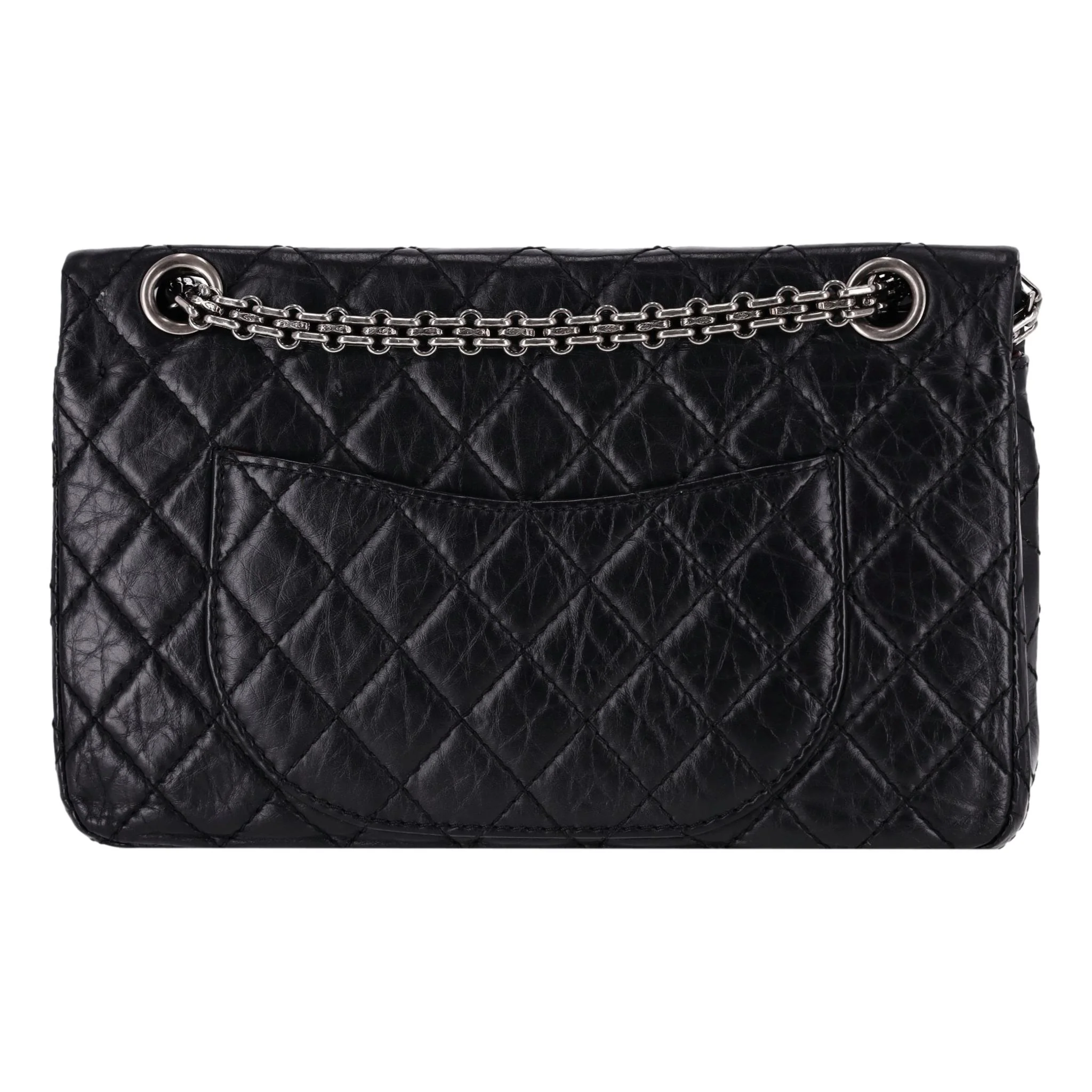 Chanel Ltd Edition Reissue 2.55 Lucky Charm Double Flap Leather Bag - Image 5