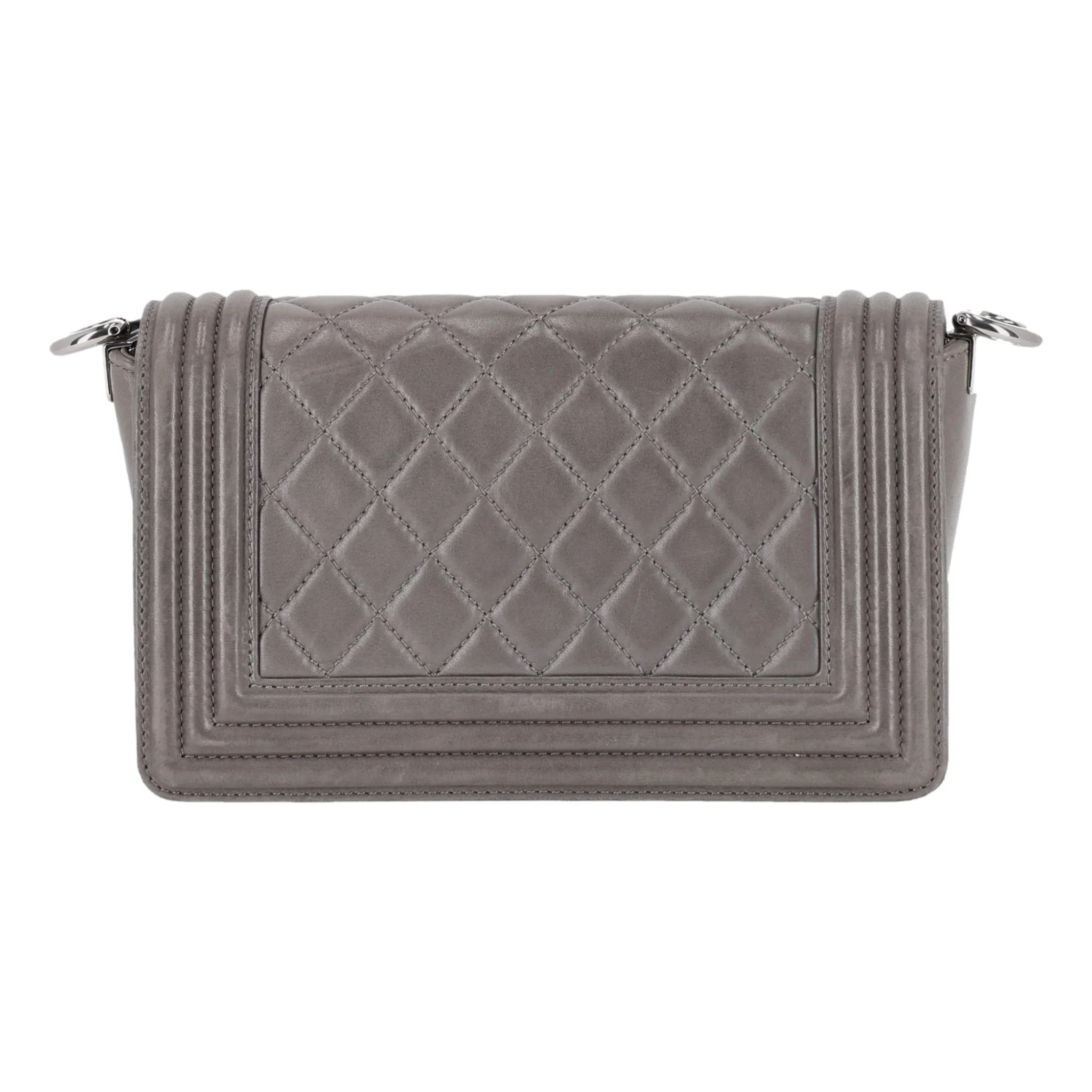 Chanel Ltd Edition Leather & Galuchat Stingray Boy Bag - Image 4