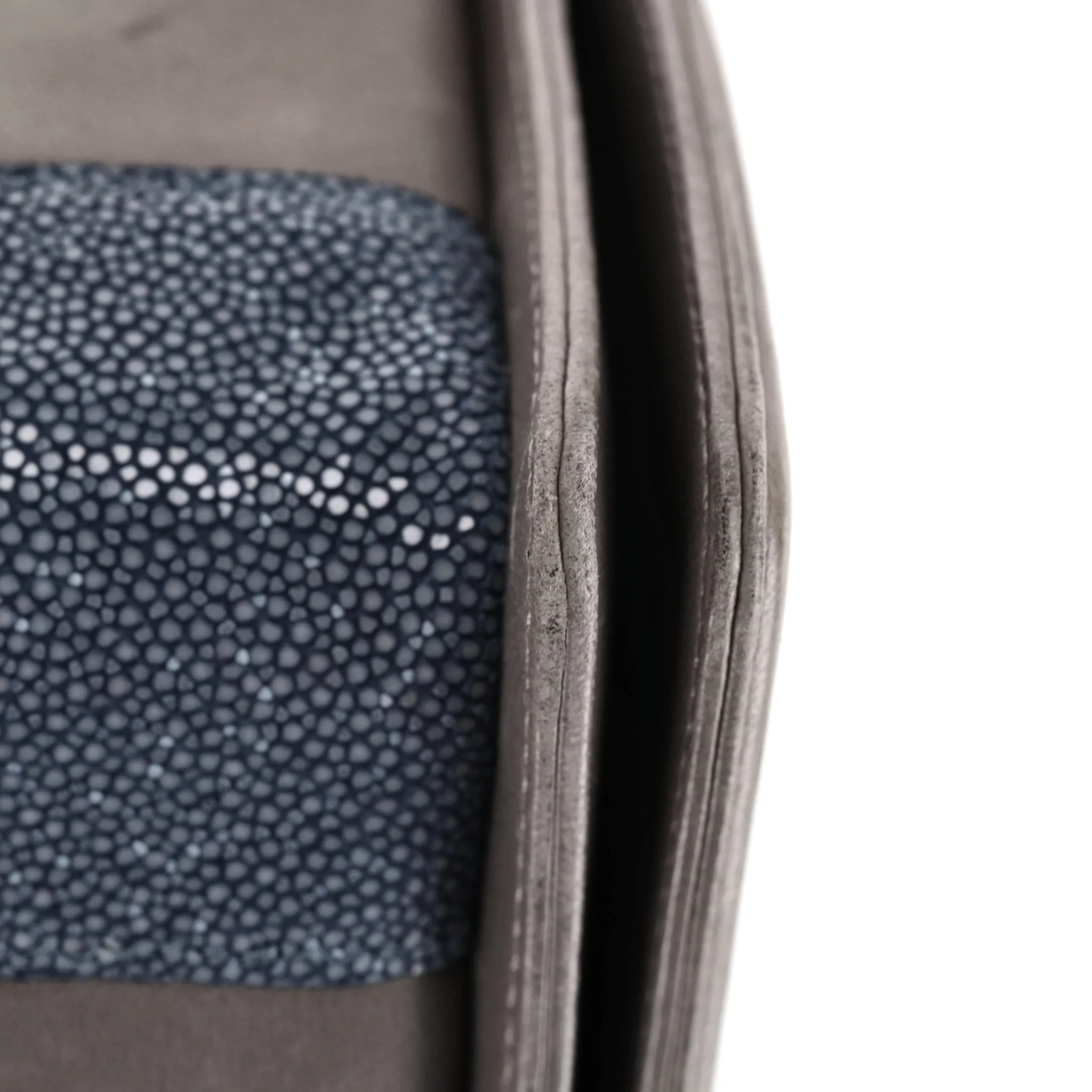 Chanel Ltd Edition Leather & Galuchat Stingray Boy Bag - Image 8